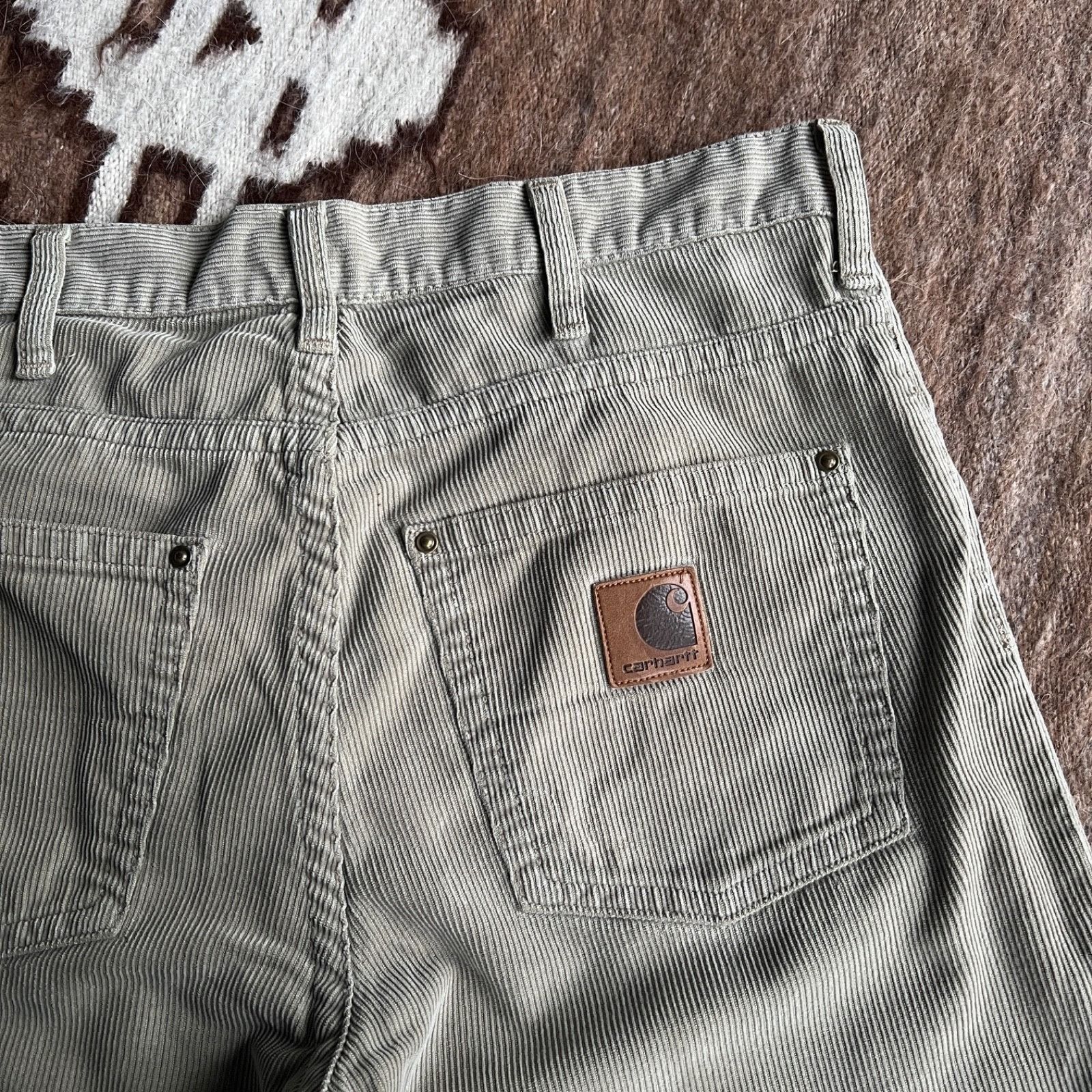 Carhartt Corduroy Straight Fit Pants 9819AC