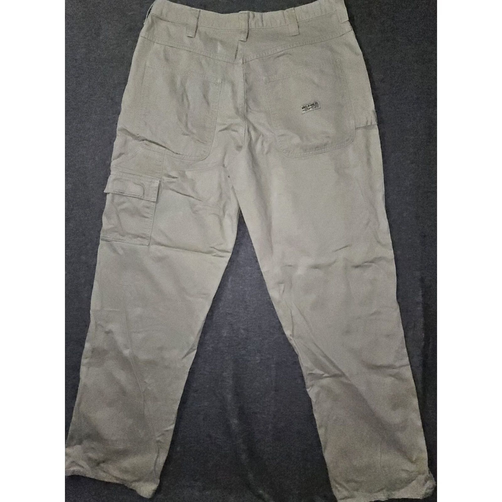 Wrangler VINTAGE Wrangler Carpenter Jeans Men's 34x34 Khaki Mid Rise Casual Workwear Wrangler Jeans Mens 34 Khakis Mid Rise Pockets 32 Inseam Beige Size US 34 / EU 50 - 7 Thumbnail