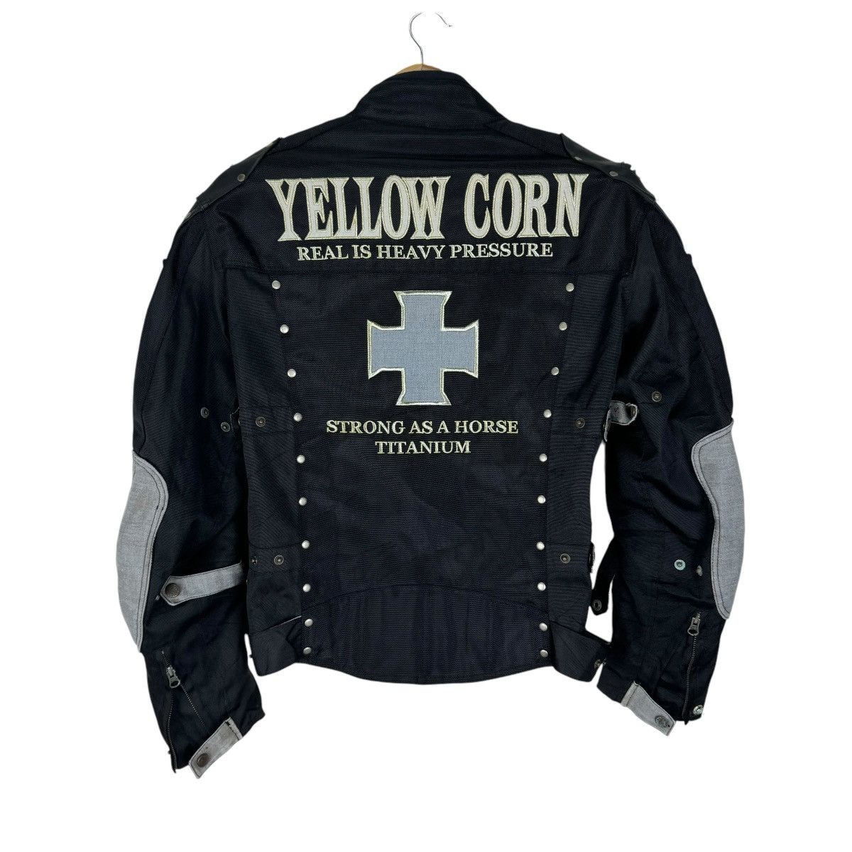 YELLOW CORN ☀️YELLOW CORN PADDING SLEDGE HAMMER RACING TEAM JACKET Size US L / EU 52-54 / 3 - 5 Thumbnail