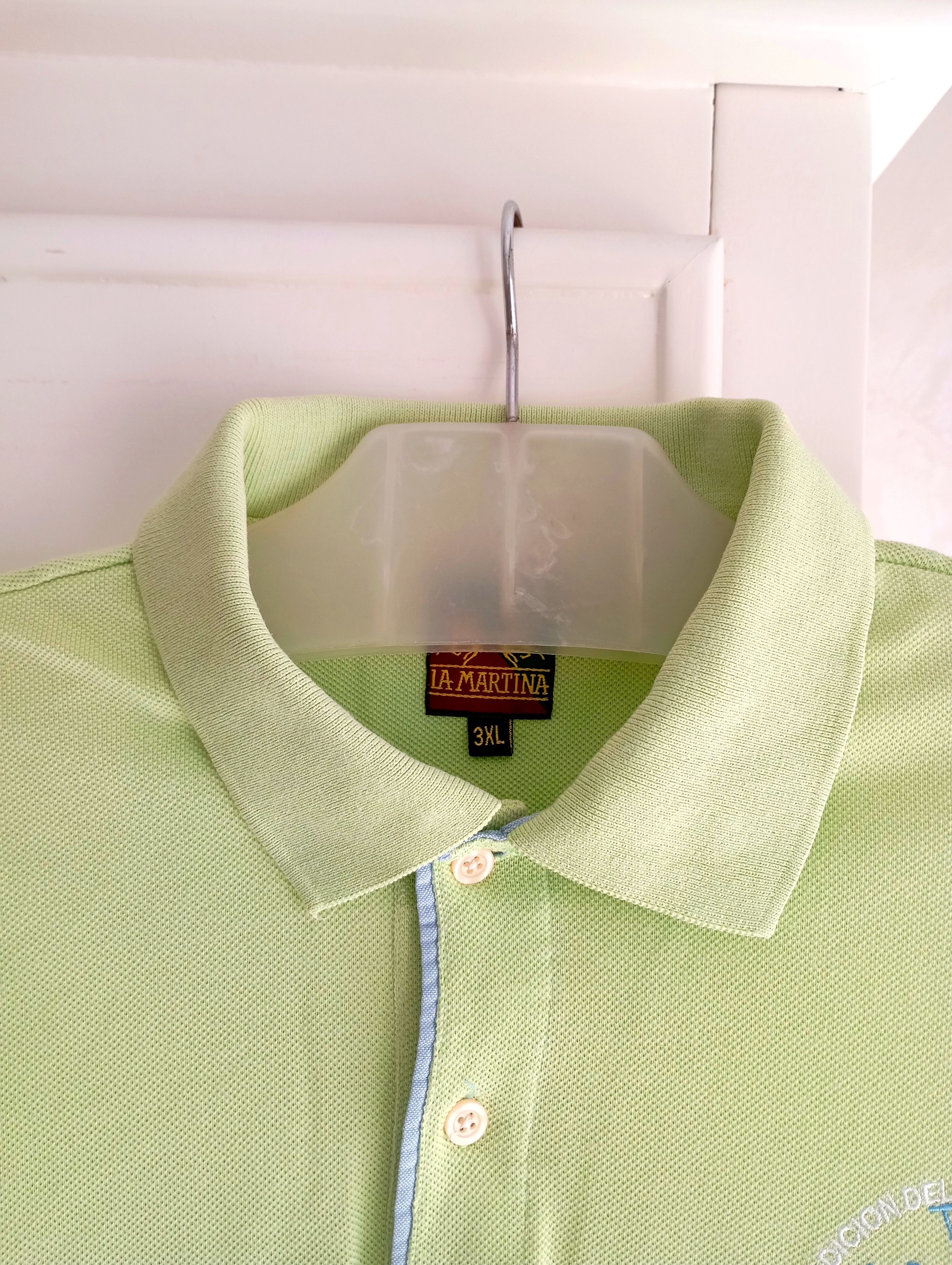 La Martina × Polo Ralph Lauren × Vintage La Martina Polo T-Shirt Rare Retro Size US XL / EU 56 / 4 - 4 Thumbnail