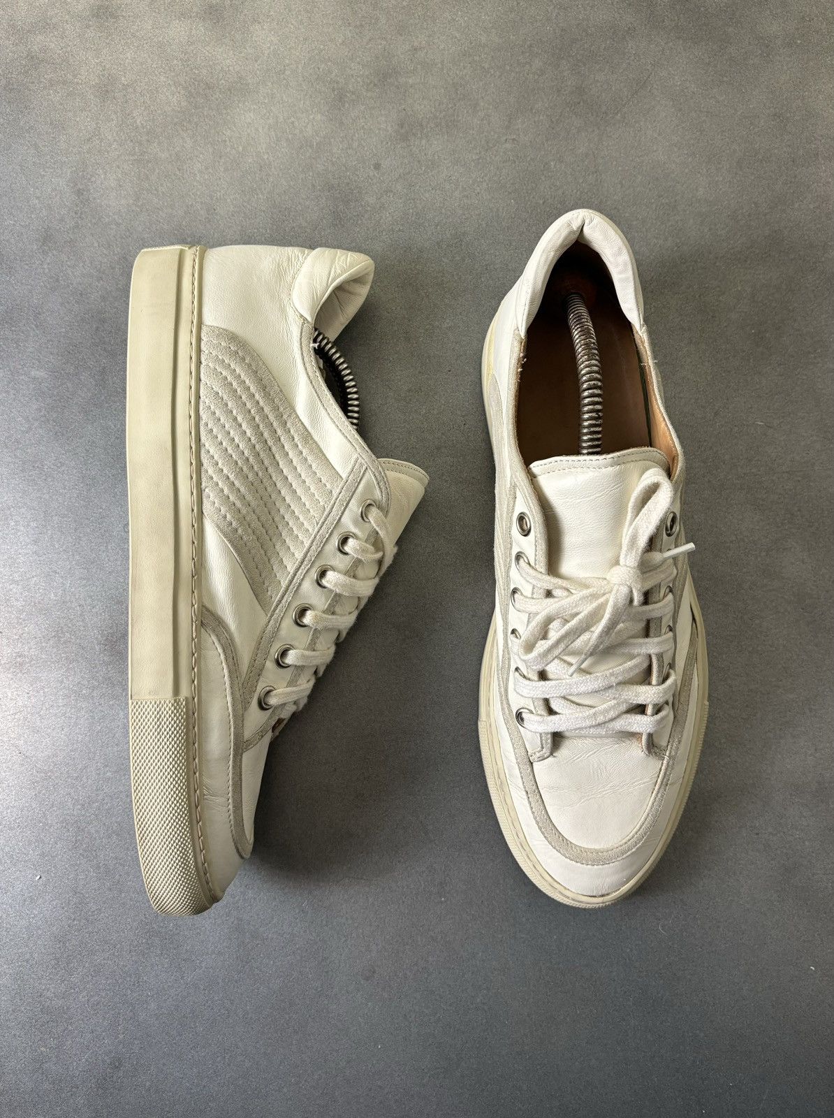 Dries Van Noten Dries Van Noten Sneakers Womens Shoes White 39 / 9 Designer Size US 9 / IT 39 - 3 Thumbnail
