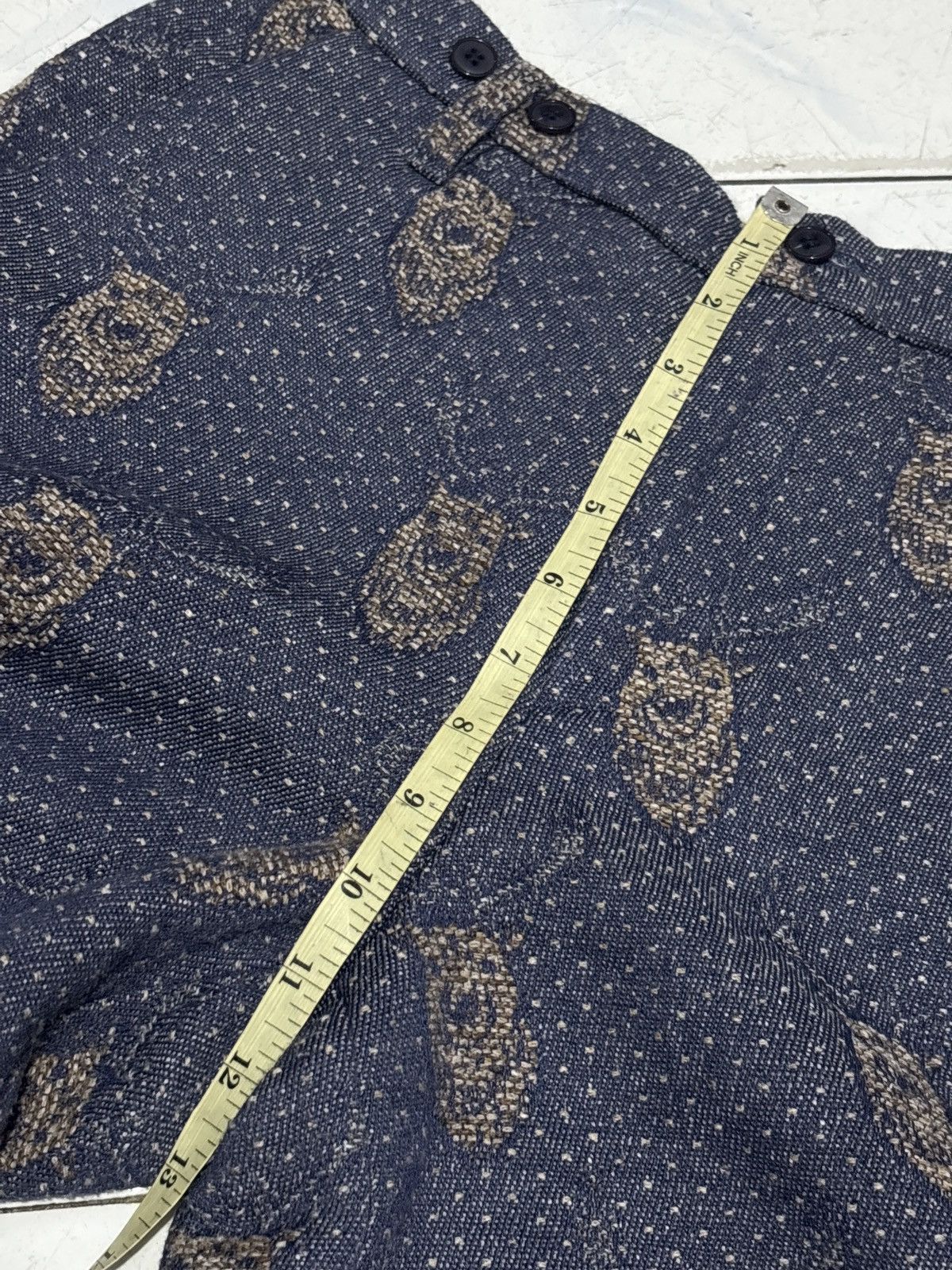 Japanese Brand 🔥Rare item!! Jacquard Ne-Net minimalis deer head Size US 28 / EU 44 - 7 Thumbnail