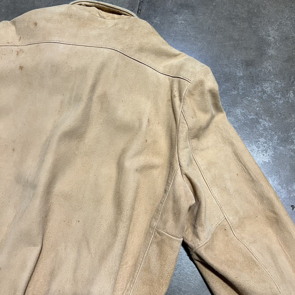 Saks Fifth Avenue Vintage Saks Fifth Ave Suede Leather Bomber Jacket 70s 80s Size US M / EU 48-50 / 2 - 11 Thumbnail