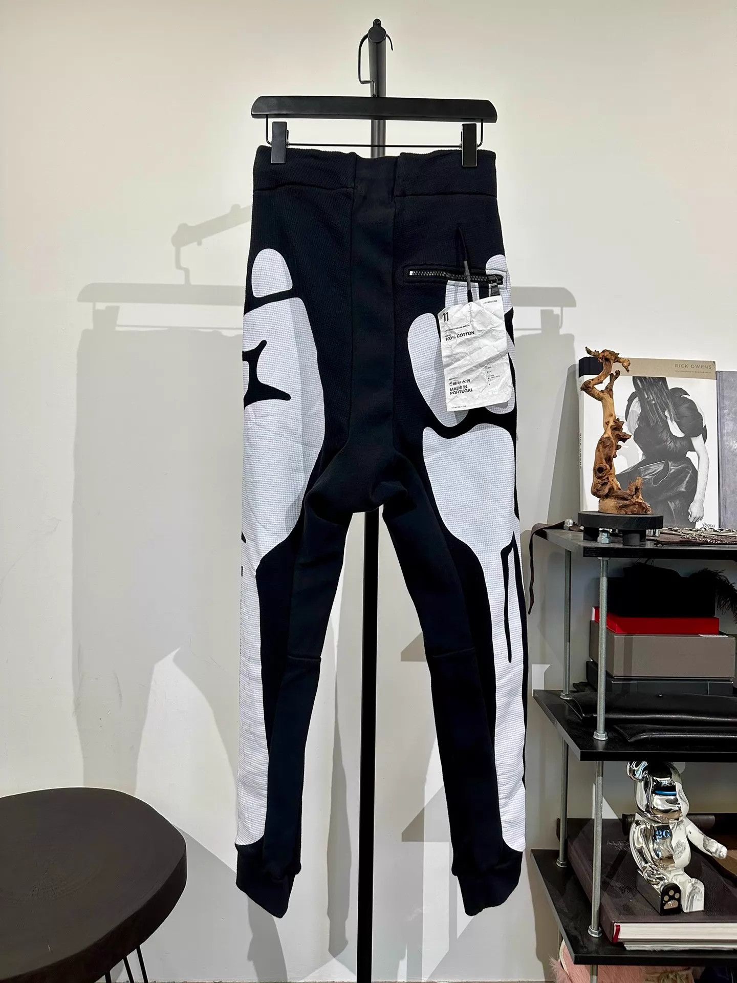 Boris Bidjan Saberi bbs 11by P13 logo cuffed sweatpants S Size US 29 - 2 Thumbnail