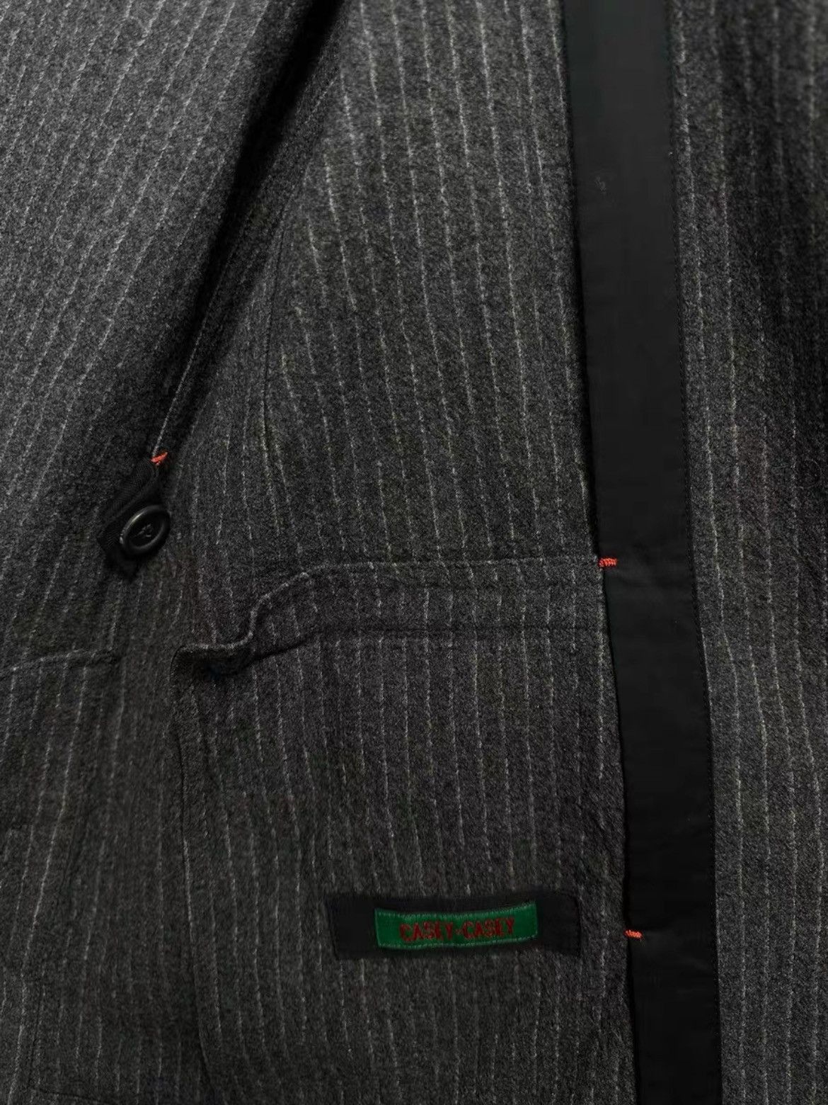 Casey Casey Casey Casey 16AW Stripe Handmade Jacket-2505 Size US S / EU 44-46 / 1 - 6 Thumbnail
