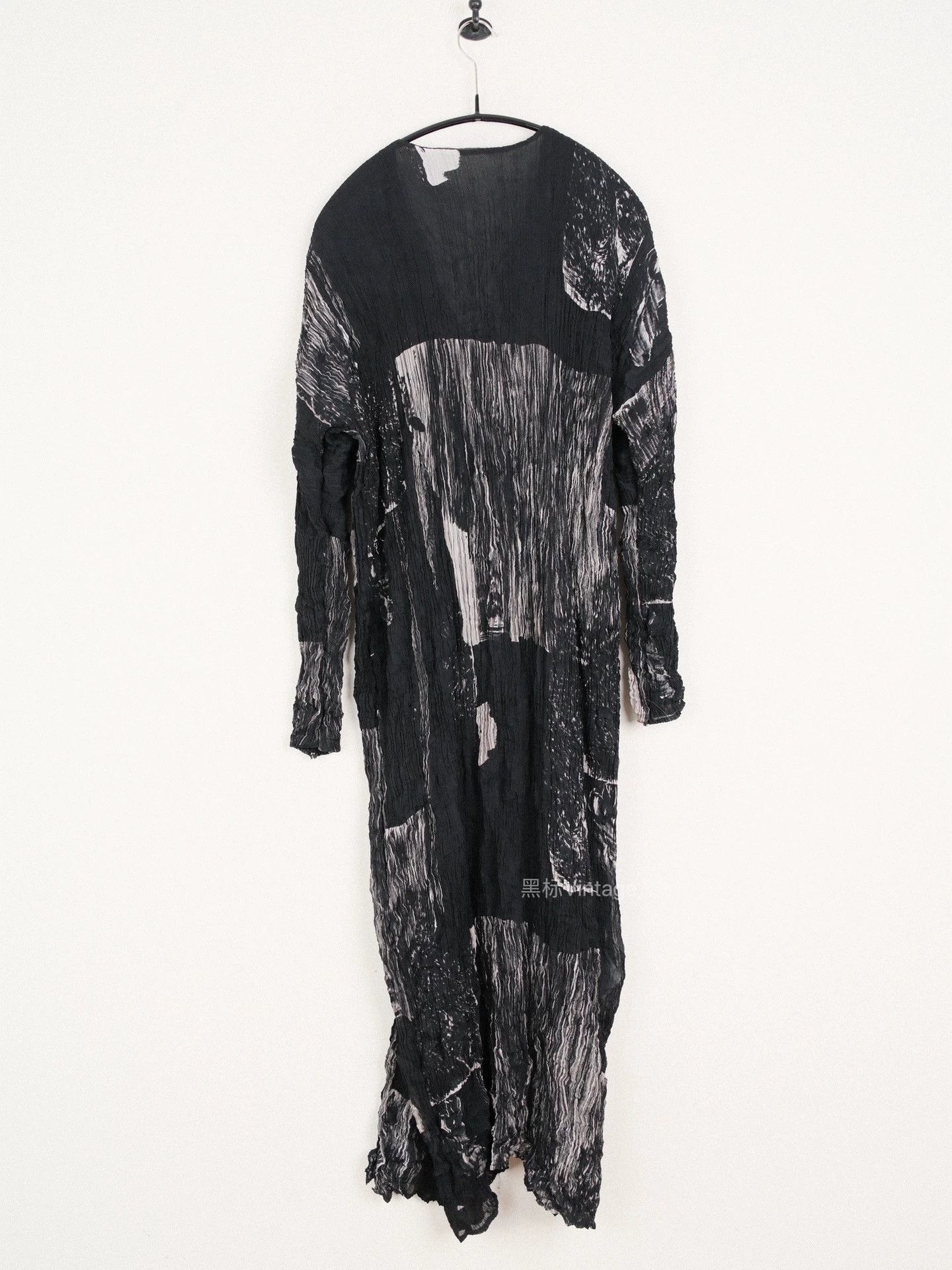 Issey Miyake Issey Miyake 96aw Archive Inkblot Pleat Cardigan Women's Size M / US 6-8 / IT 42-44 - 4 Thumbnail