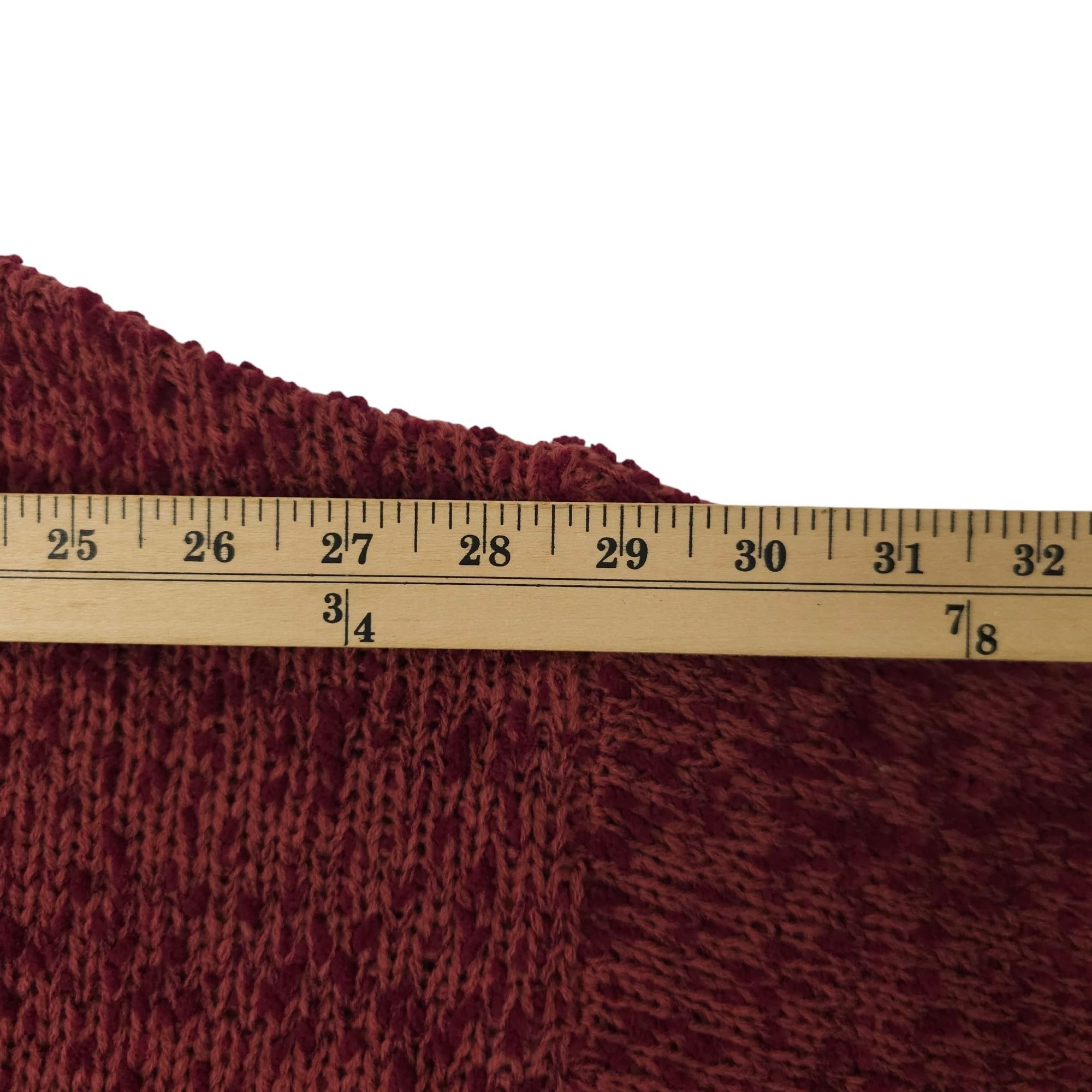 Other Umgee Sweater Womens XL Distressed Hem V Neck Pullover Knit Size XL / US 12-14 / IT 48-50 - 19 Thumbnail