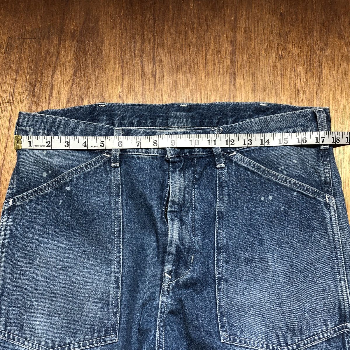 Japanese Brand Vintage Unbrand Denim Size US 35 - 5 Thumbnail