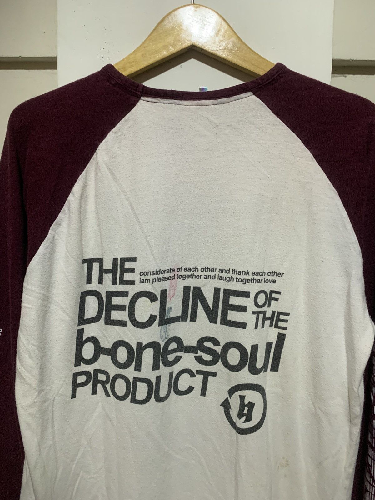 Le Grande Bleu (L.G.B.) Japanese The Decline Of The B-One Soul Longsleeve Tee Shirt Size US XL / EU 56 / 4 - 13 Thumbnail