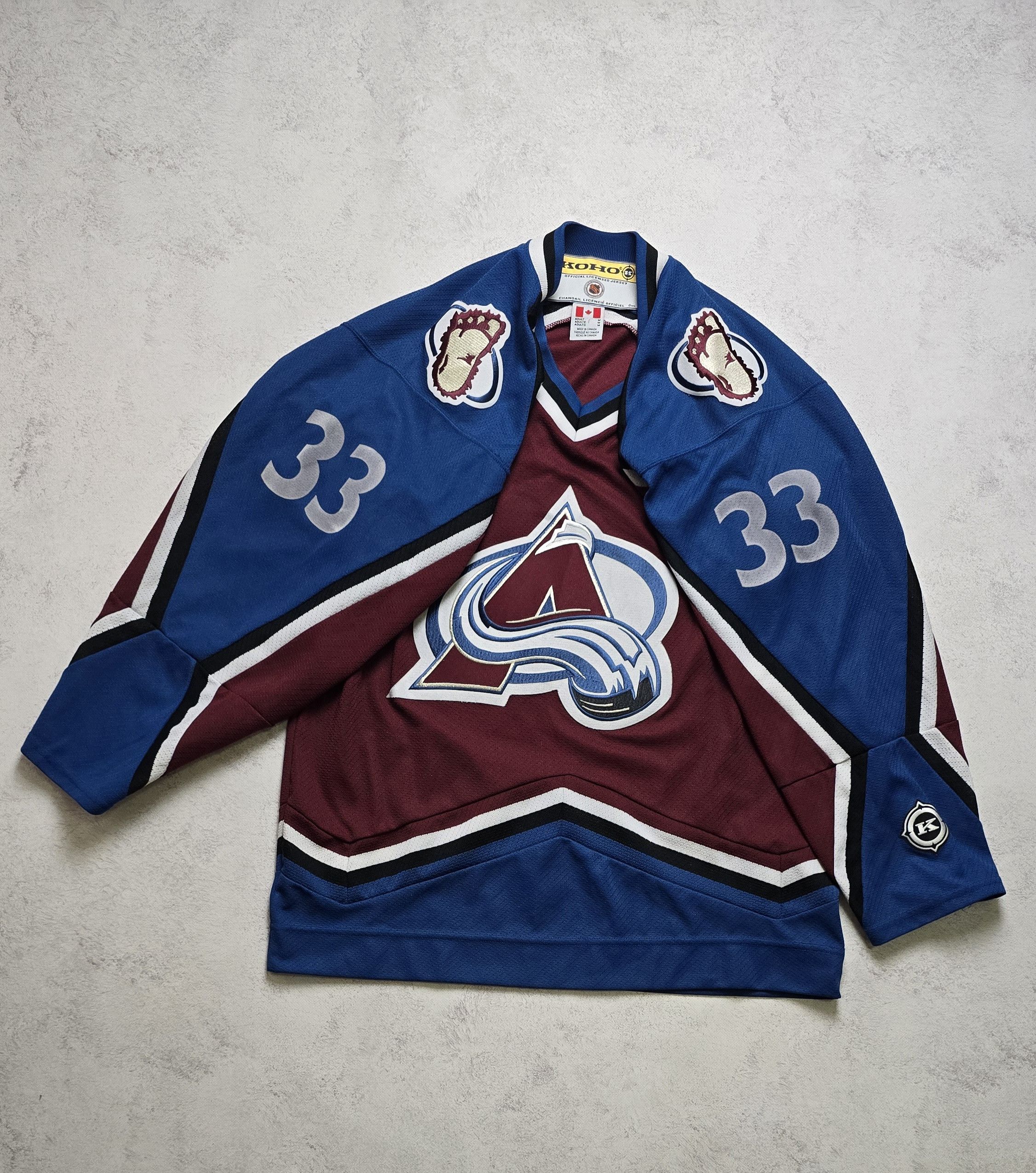 Koho Colorado Avalanche NHL Hockey Jersey Custom Name MAXX #33 Size US M / EU 48-50 / 2 - 2 Thumbnail