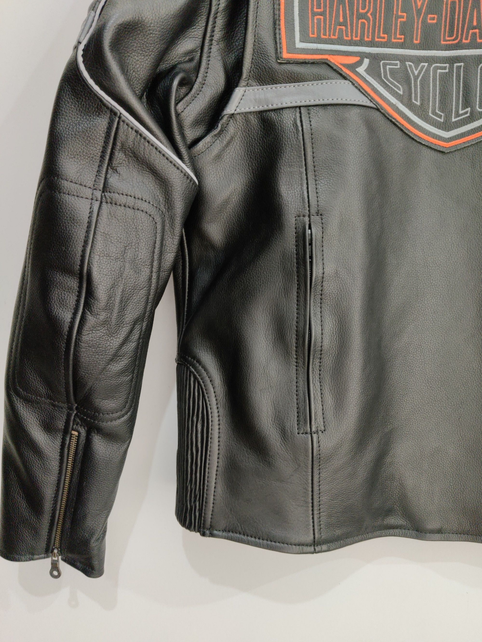 Harley Davidson 💥 Harley Davidson 💥 RARE Leather Racing Biker Size US XL / EU 56 / 4 - 7 Thumbnail