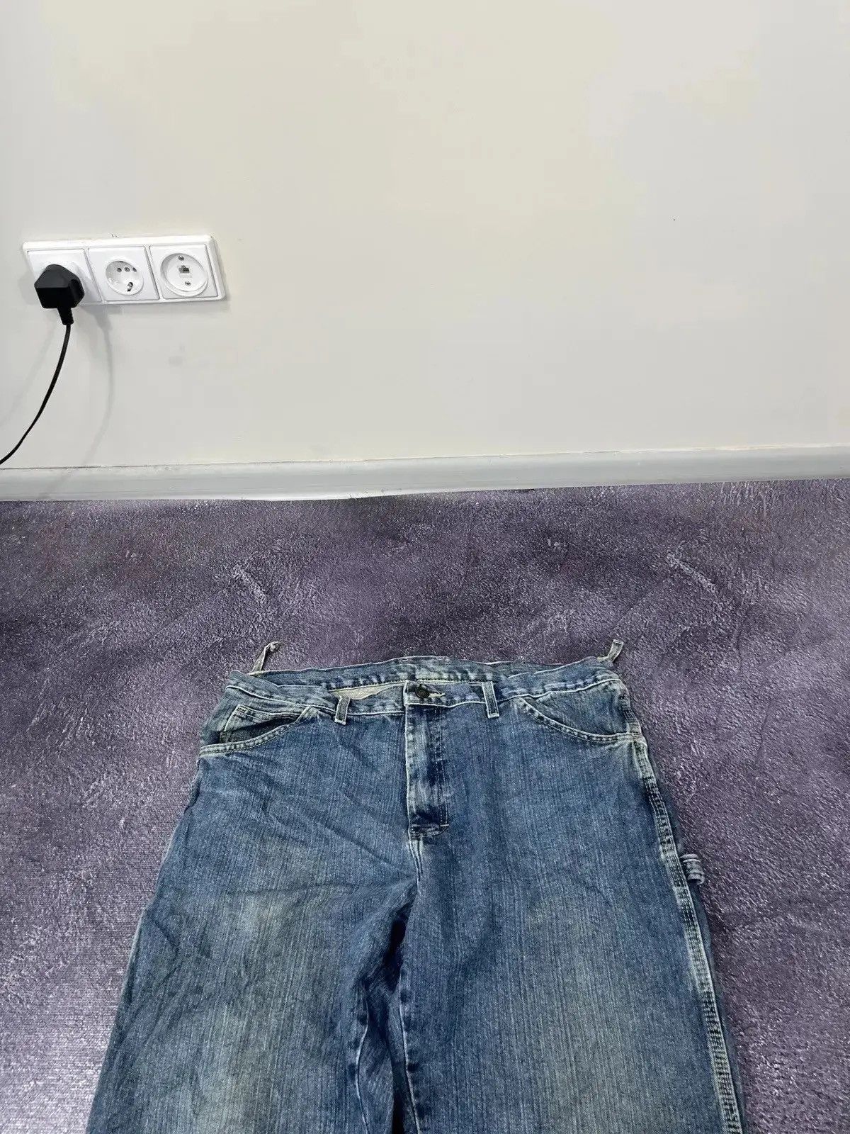 Dickies × Vintage Vintage Dickies Y2K Work Blue Denim Hype Baggy Jeans Size US 36 / EU 52 - 8 Thumbnail