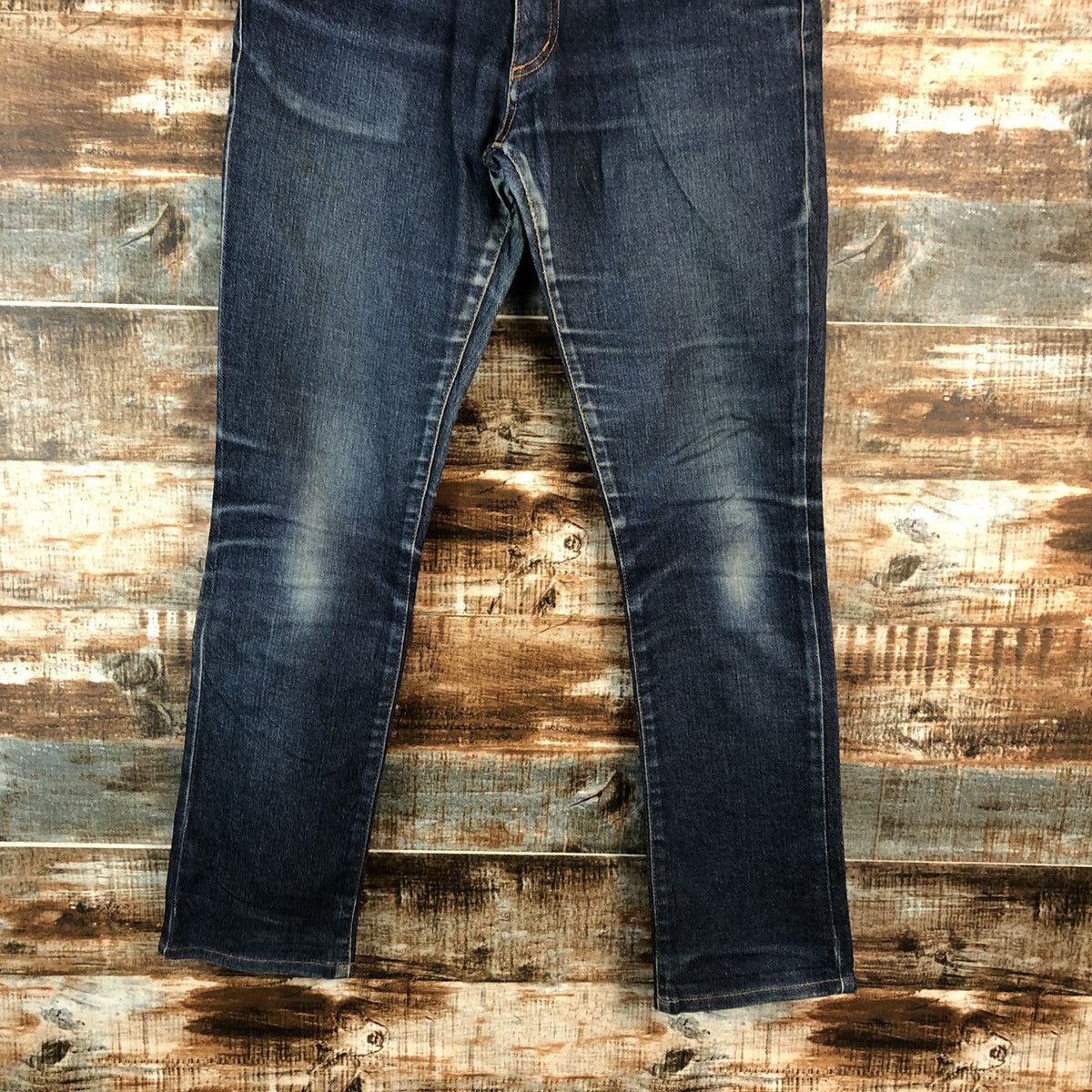 Japanese Brand X Girl Blue Denim Pants #A2140 Size US 31 - 3 Thumbnail