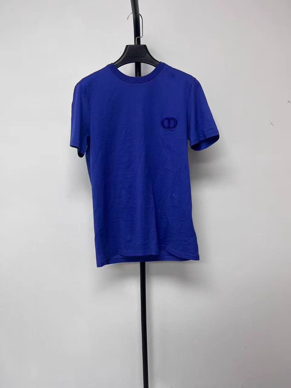 Dior DIOR men's XS new jersey logo short-sleeve tee Size US XS / EU 42 / 0 - 1 Thumbnail