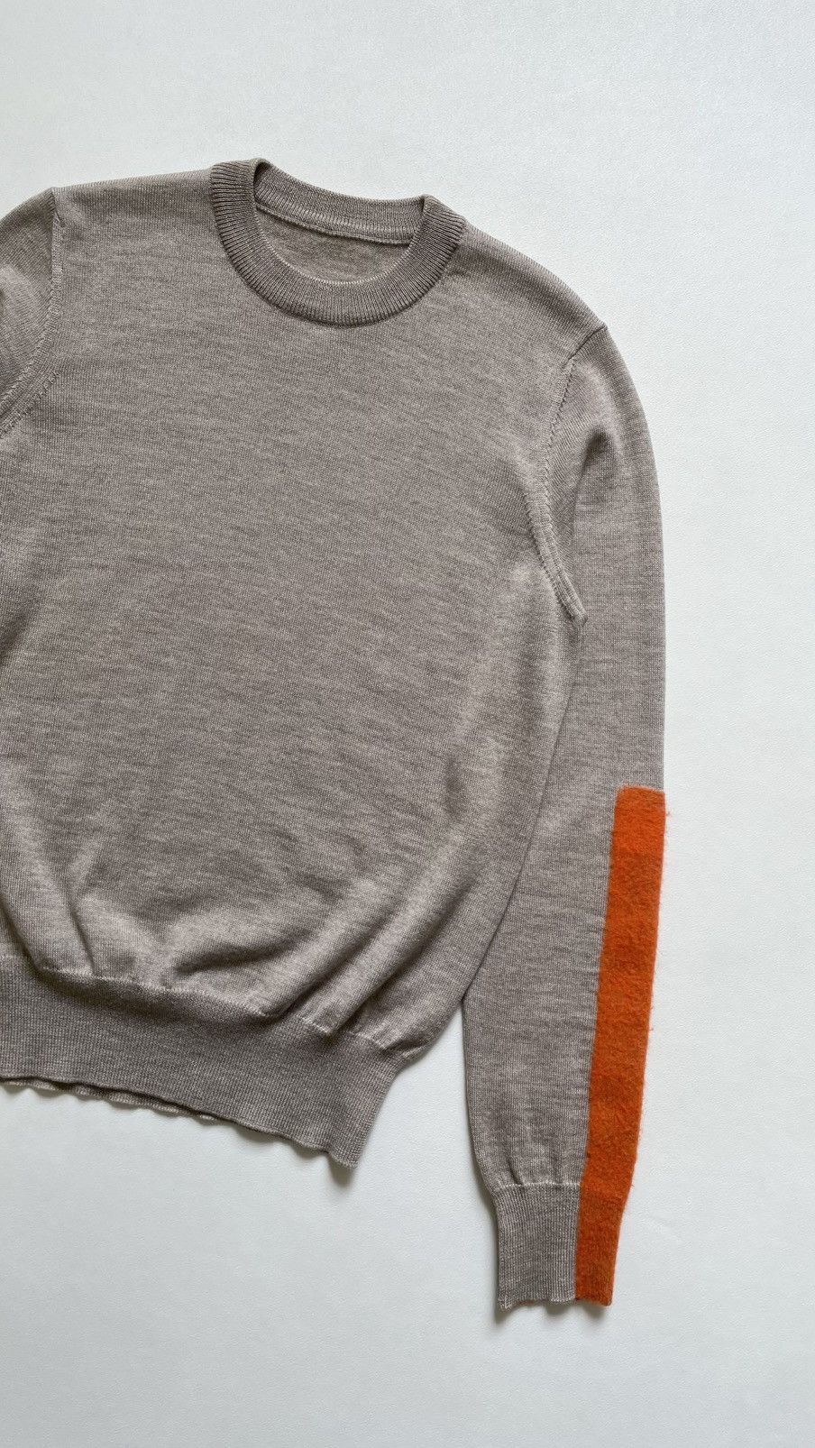 Maison Margiela A/W 15 Brushed Orange ‘Sleeve Panel’ Sweater Size M / US 6-8 / IT 42-44 - 7 Thumbnail