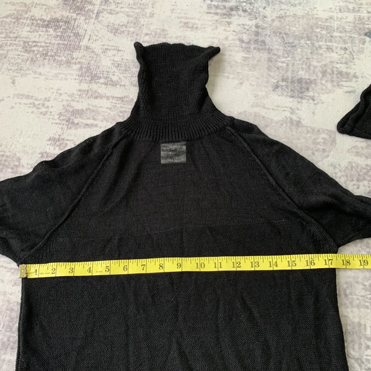 ATSURO TAYAMA Atsuro Tayama Turtleneck Mesh Top Size S / US 4 / IT 40 - 5 Thumbnail