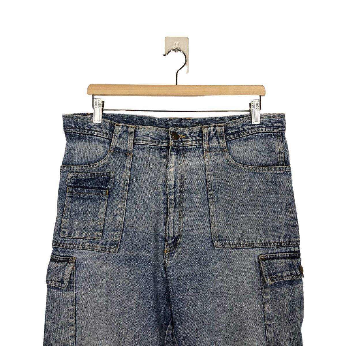 Hysteric Glamour VINTAGE DENIM BUSH PANTS HYSTERIC GLAMOUR DESIGN JAPAN Size US 34 / EU 50 - 2 Thumbnail