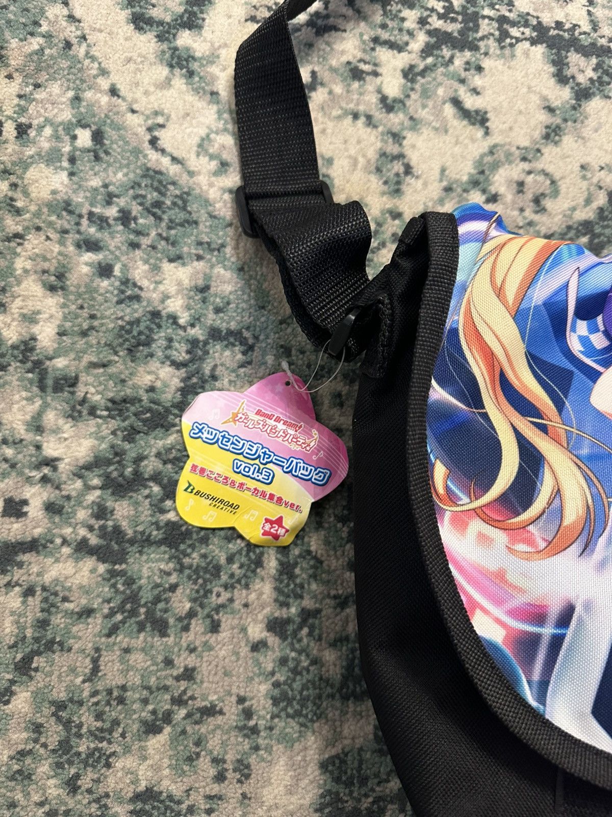 Anime × Japanese Brand Kokoro Tsurumaki "BanG Dream! Girls Band Party! Sling Bag Size ONE SIZE - 4 Thumbnail