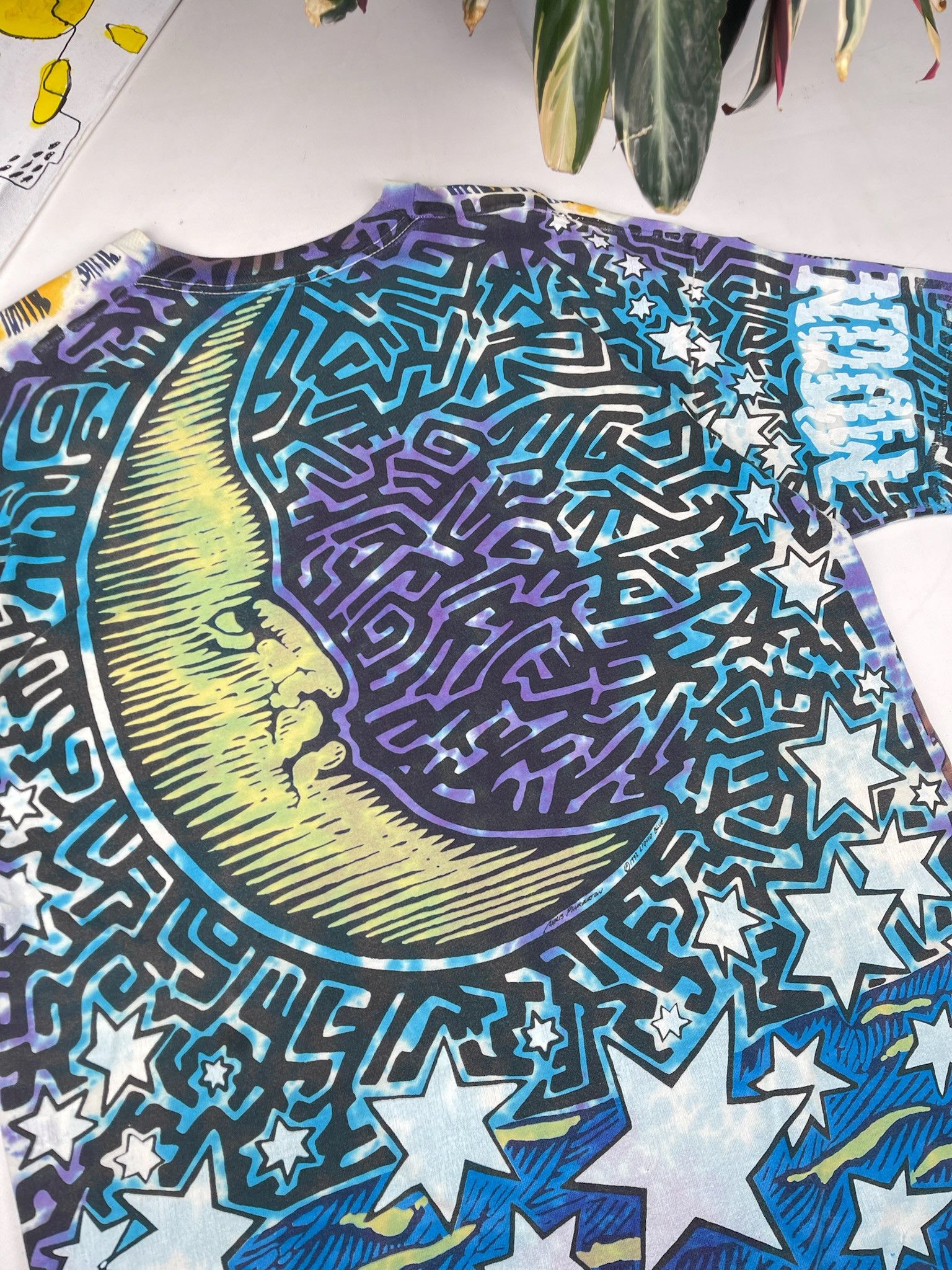 Liquid Blue Vintage 1992 Sun & Moon Liquid Blue Chris Pinkerton AOP tee Size US XL / EU 56 / 4 - 4 Thumbnail