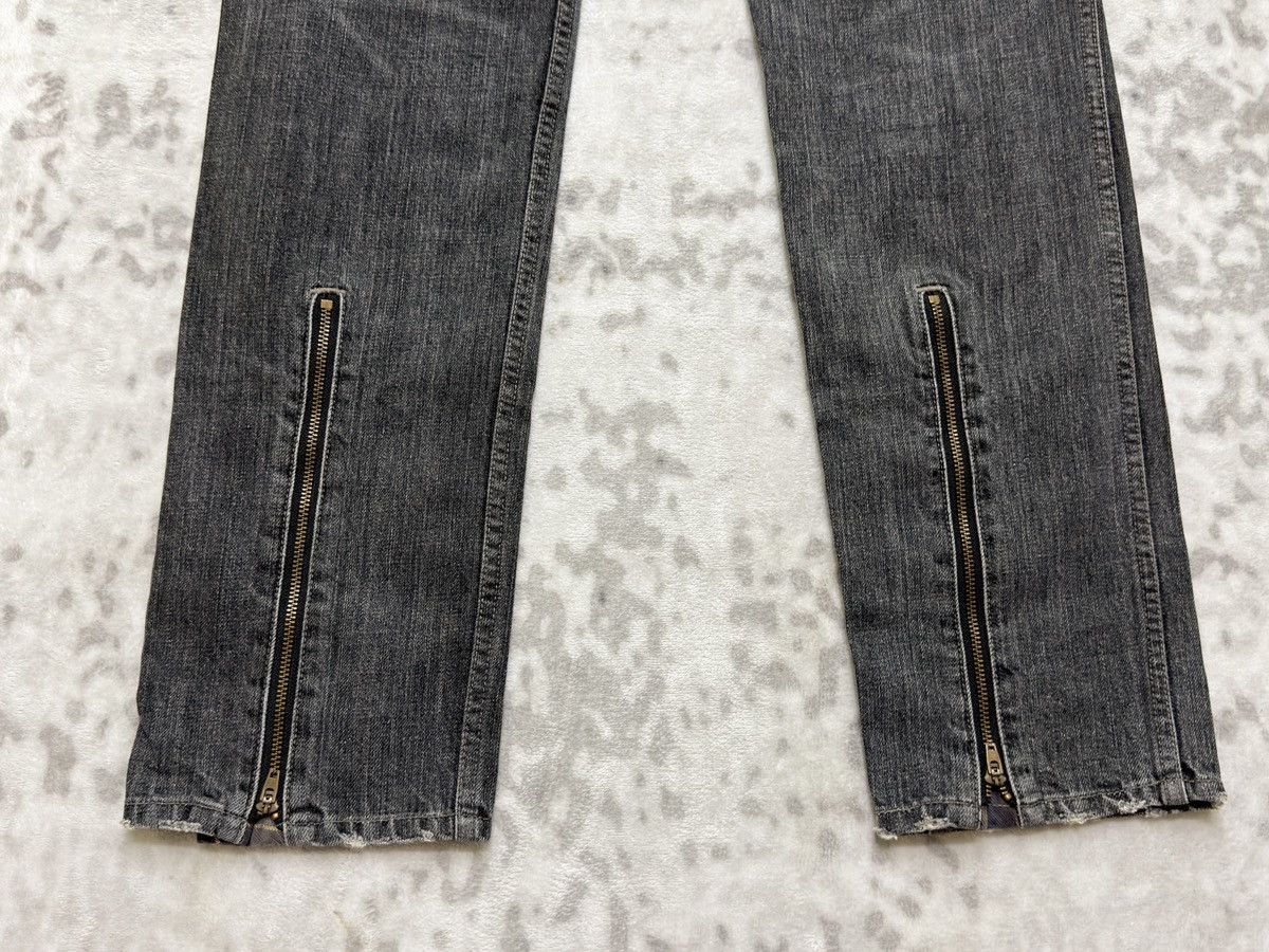 Japanese Brand Vintage WWL EVERYDAY Tartan Checked Zipper Ankle Denim Pant Size US 31 - 13 Thumbnail