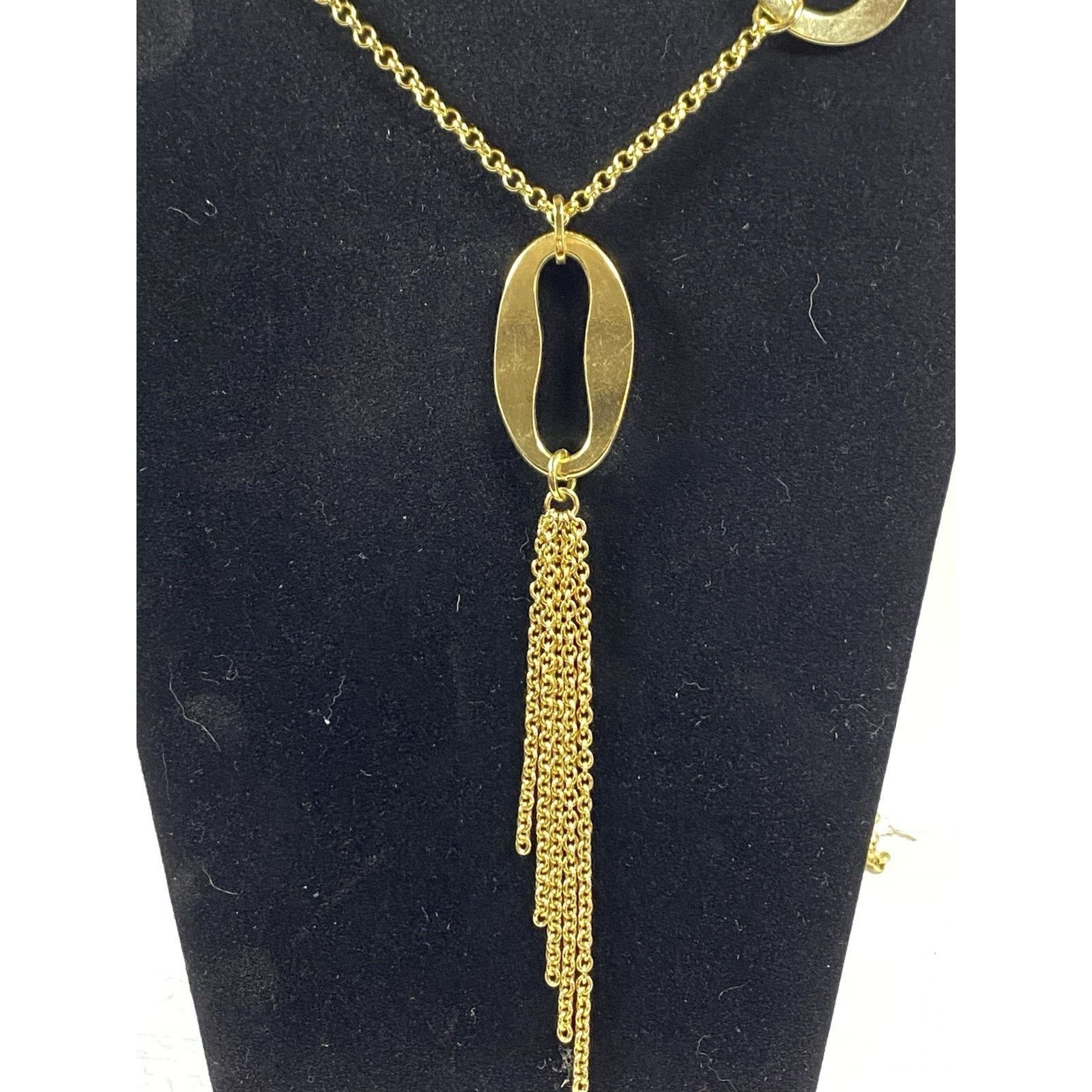 Other 1AR Unoaerre Long Gold Toned Chain Necklace Size ONE SIZE - 2 Thumbnail