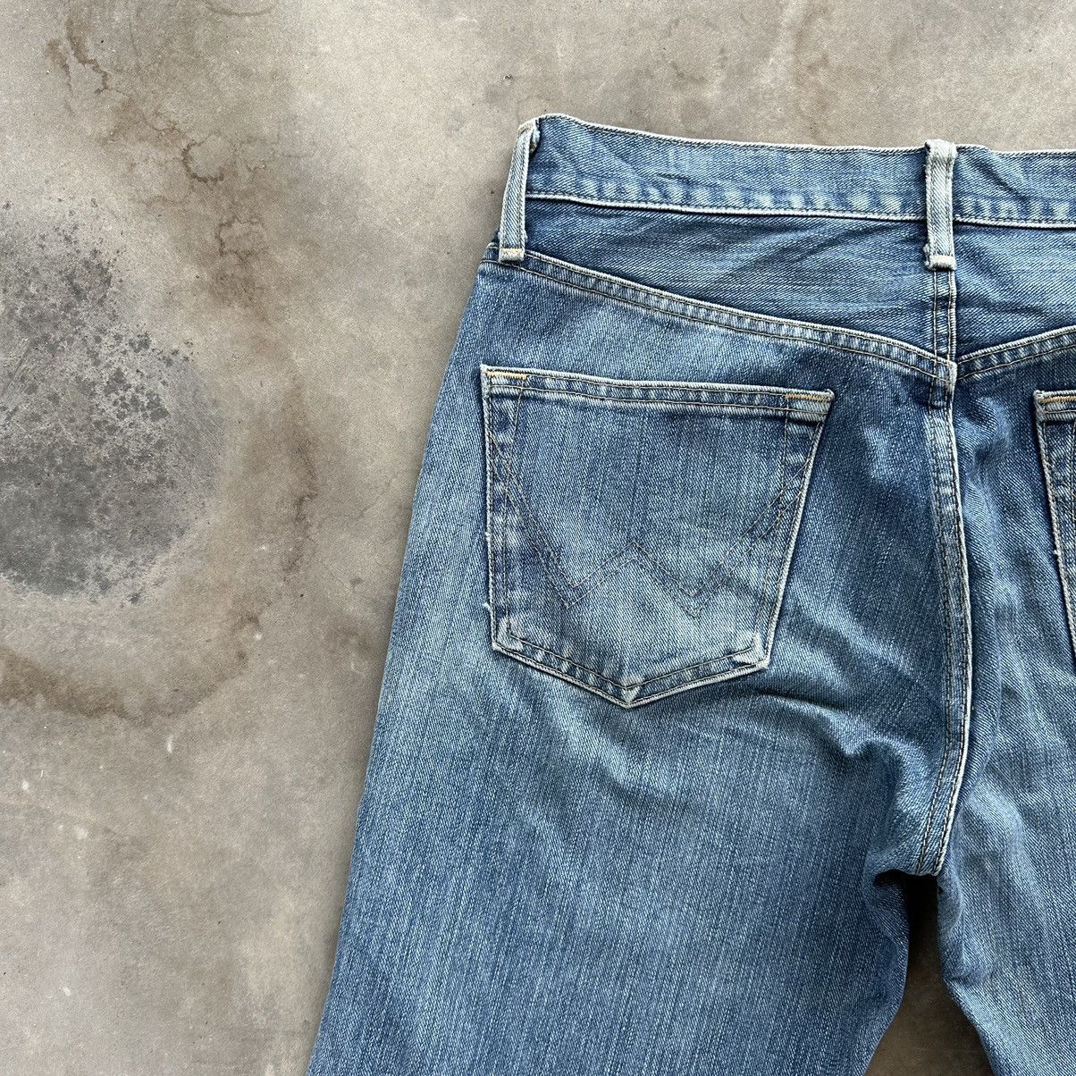 Japanese Brand Vintage Edwin Faded Rusty Denim Jean Pant W32 Size US 32 / EU 48 - 14 Thumbnail
