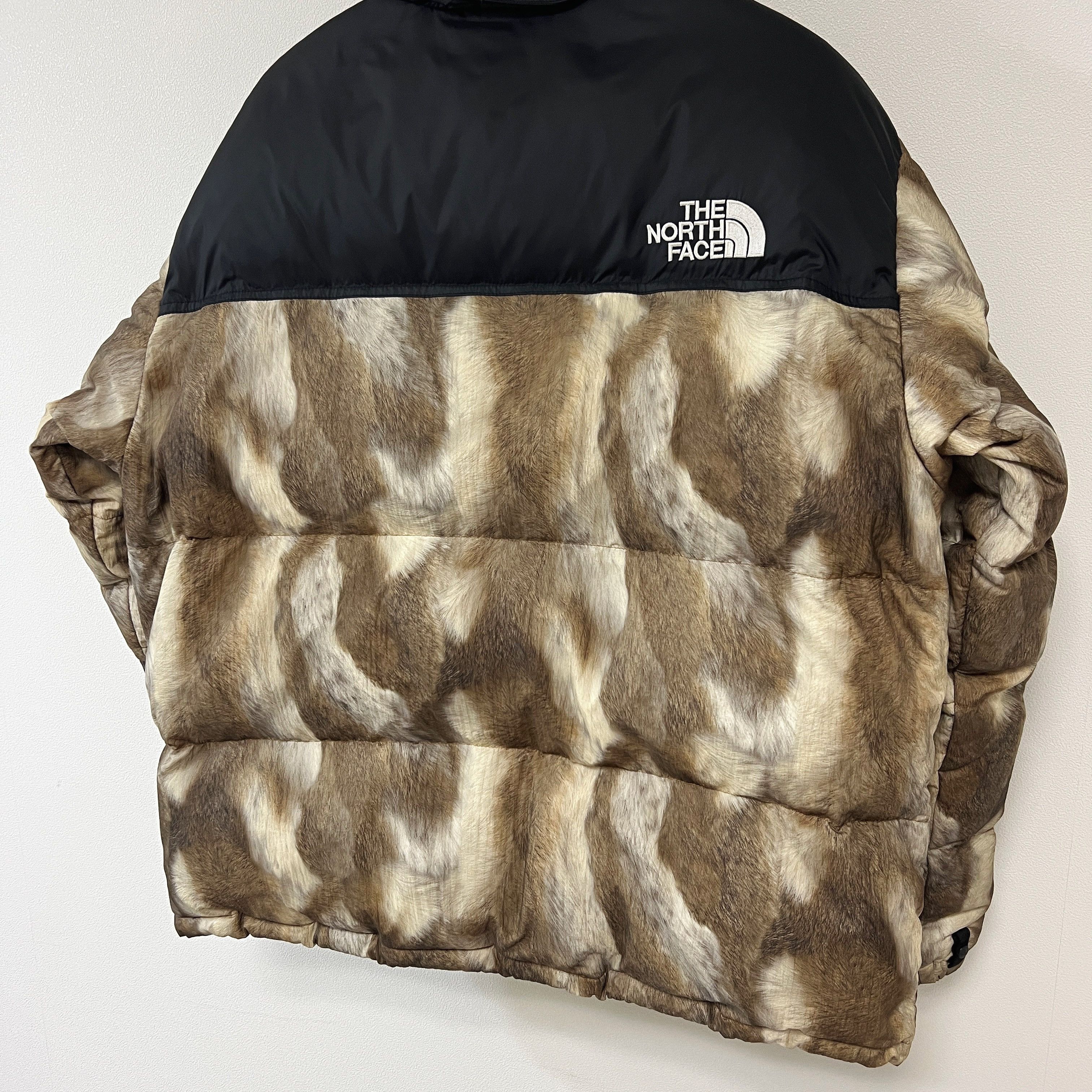 Supreme × The North Face Supreme The North Face 13FW Fur Print Nuptse Jacket Size US XL / EU 56 / 4 - 7 Thumbnail