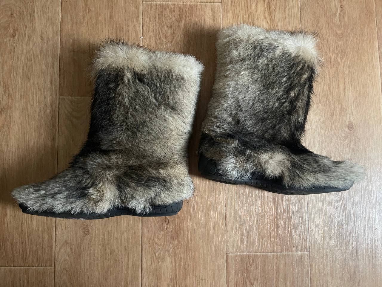 Vintage YETI Genuine Fur Boots Size US 7 / EU 40 - 3 Thumbnail