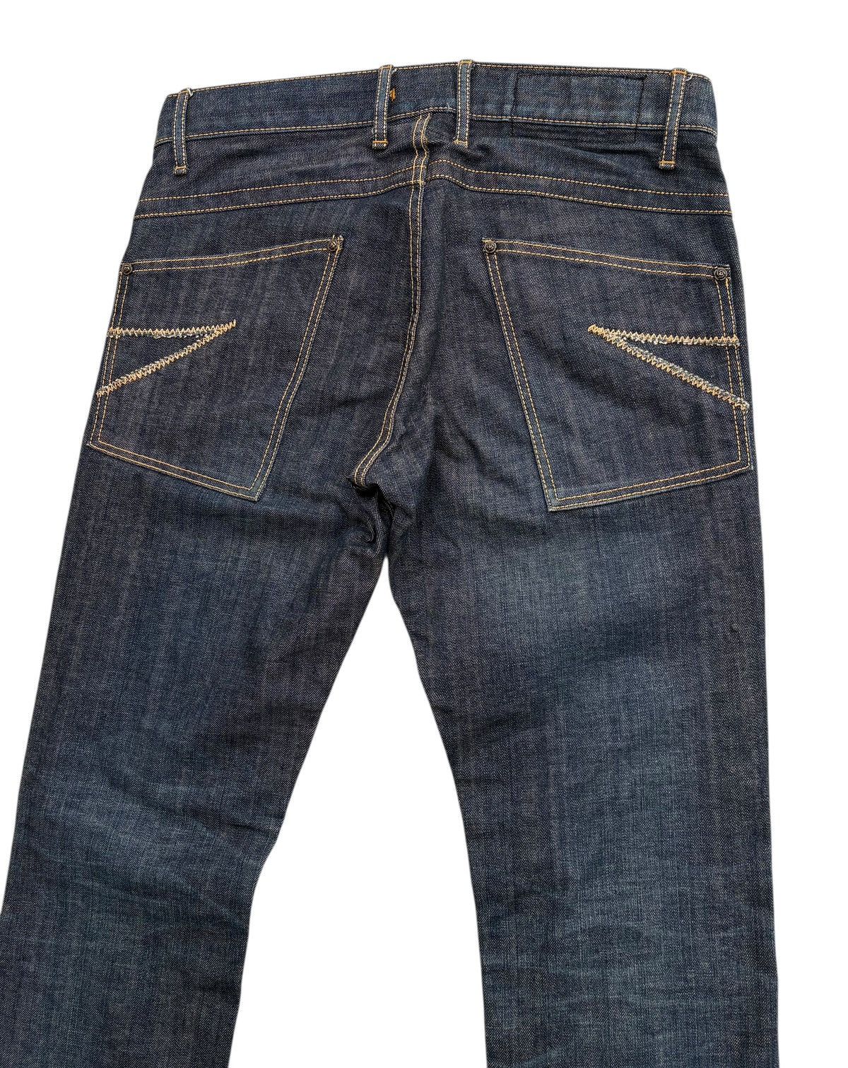 Japanese Brand Blue Way Japan Wide Leg Denim Pants Size US 32 / EU 48 - 9 Thumbnail