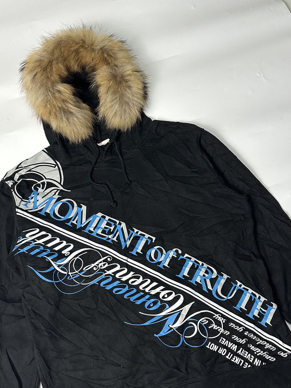 14th Addiction × If Six Was Nine × Le Grande Bleu (L.G.B.) Fur Hoodie Poem DopeH Ifsix lgb styled Size US L / EU 52-54 / 3 - 3 Thumbnail