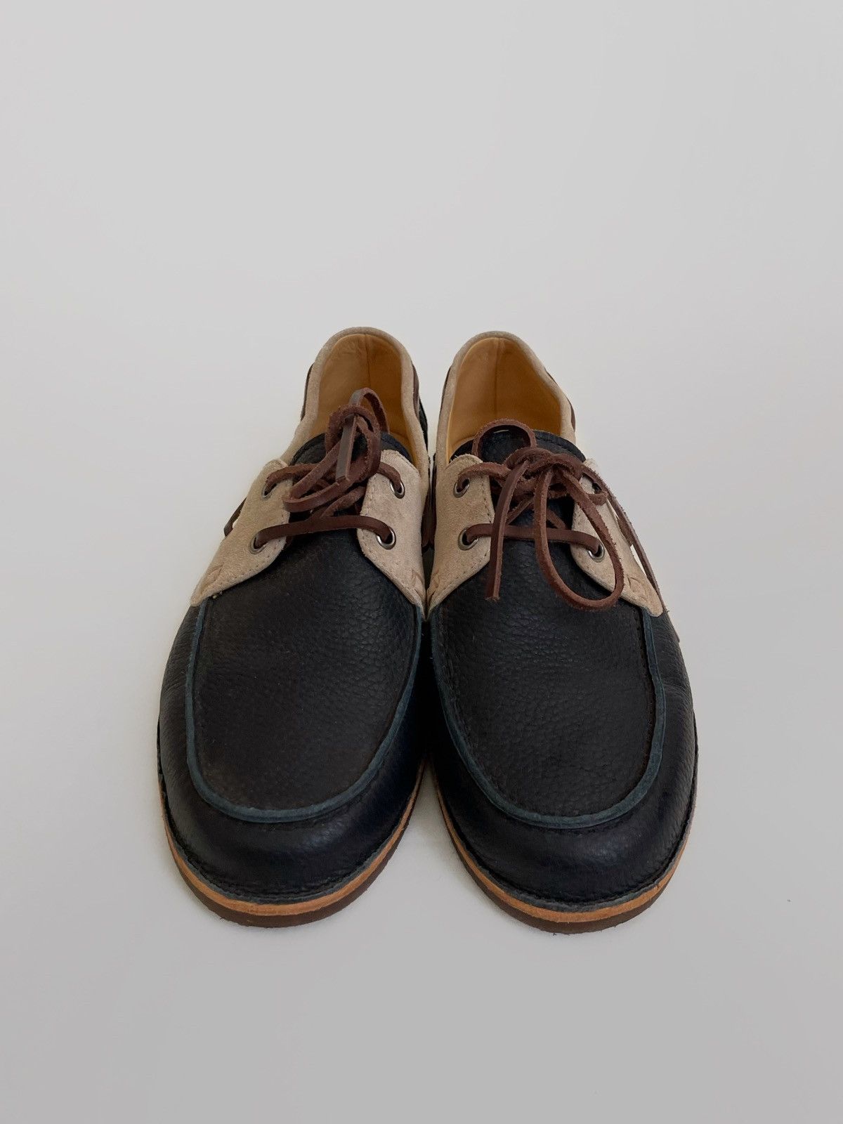 Brunello Cucinelli Brunello Cucinelli leather topsiders shoes Size US 9 / EU 42 - 6 Thumbnail