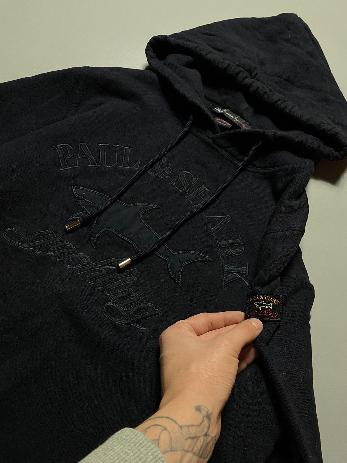 Paul & Shark 💥 Paul & Shark Yachting shark fit hoodie Size US S / EU 44-46 / 1 - 3 Thumbnail