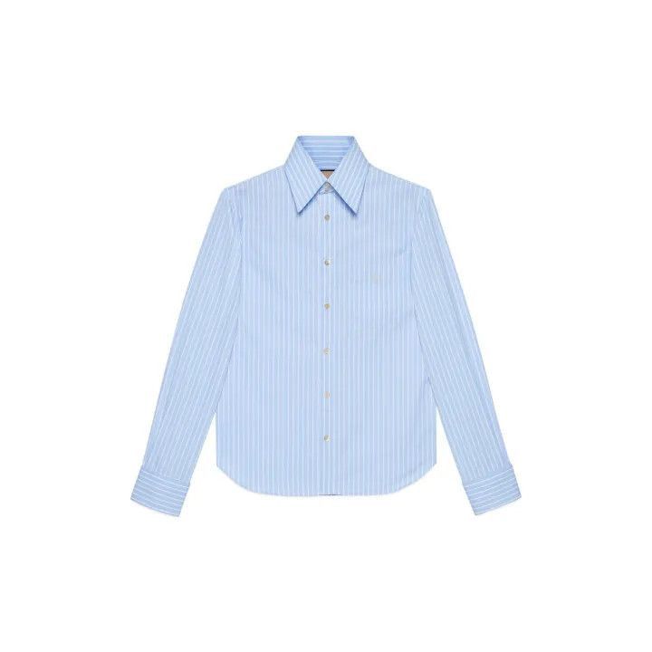 Gucci Gucci Gucci Vintage Stripe Long Sleeve Shirt -2506 Size US M / EU 48-50 / 2 - 2 Thumbnail