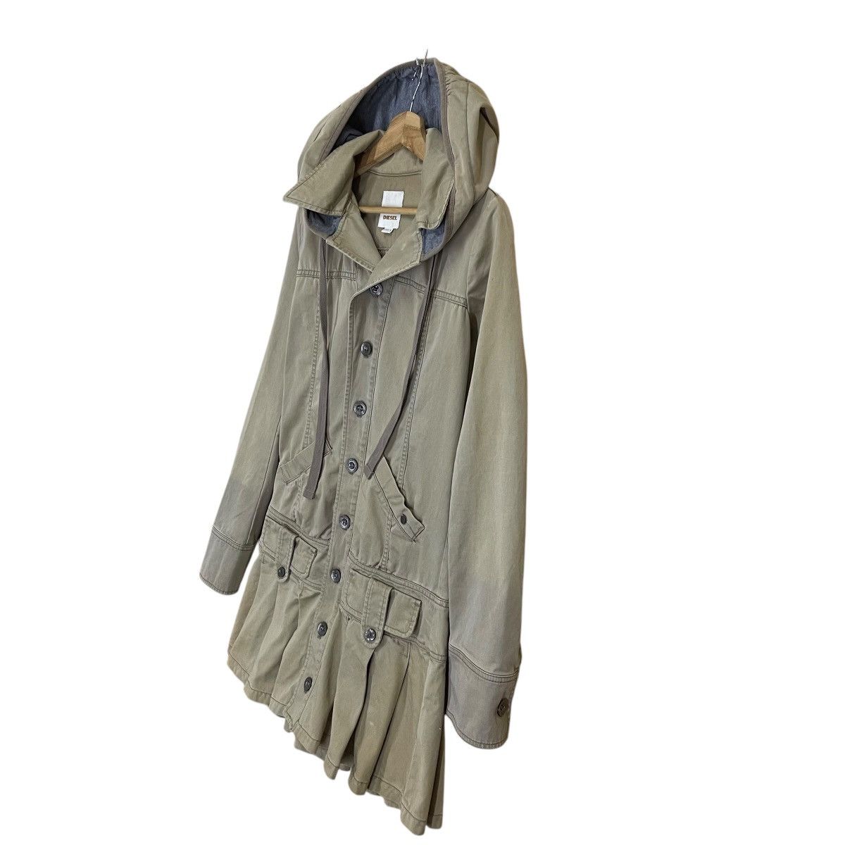Diesel × If Six Was Nine × Japanese Brand Diesel Multipocket Hoodie Jacket For Women Size M / US 6-8 / IT 42-44 - 4 Thumbnail