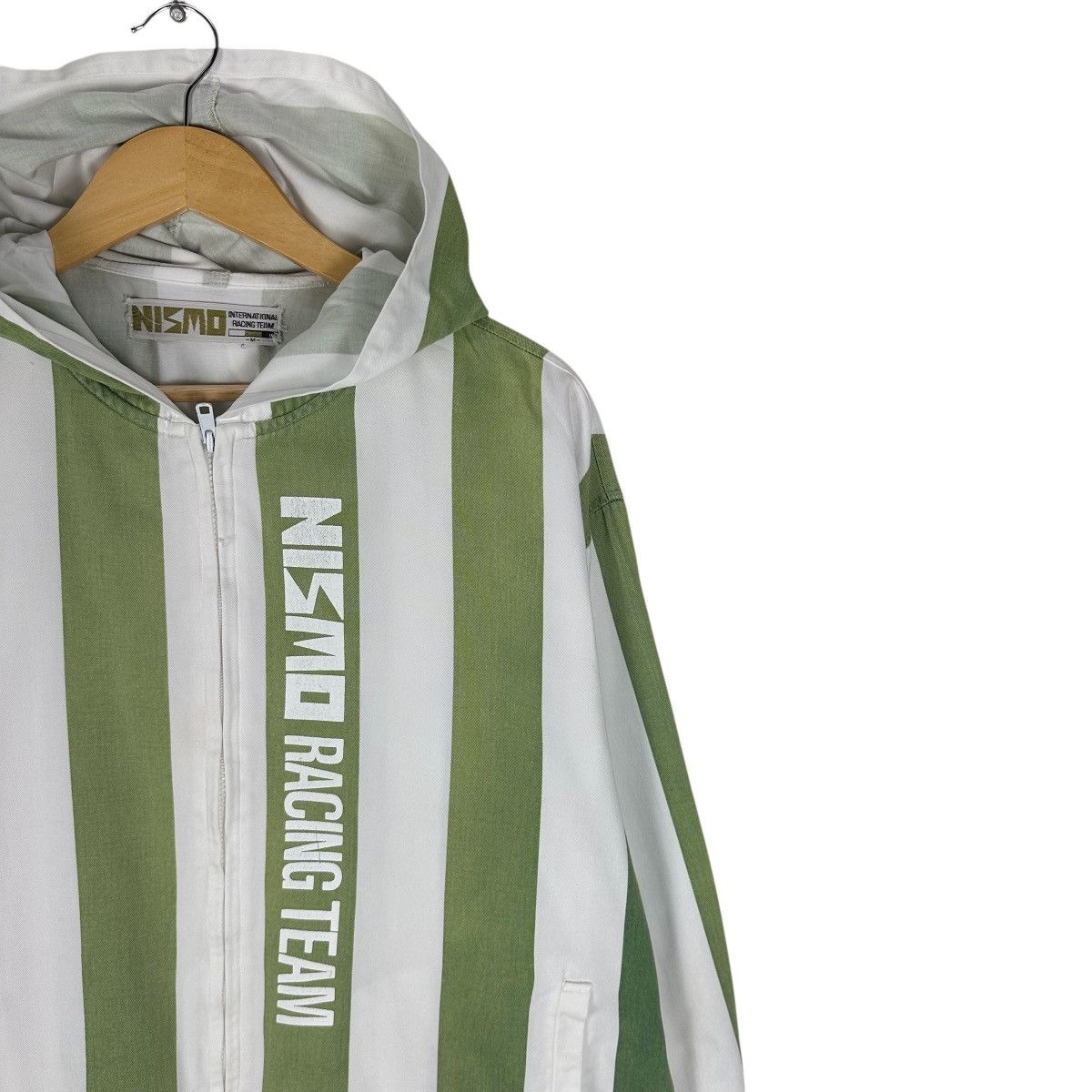 Nissan NISMO MOTORSPORTS RACING HOODIE STRIPED JACKET Size US M / EU 48-50 / 2 - 4 Thumbnail