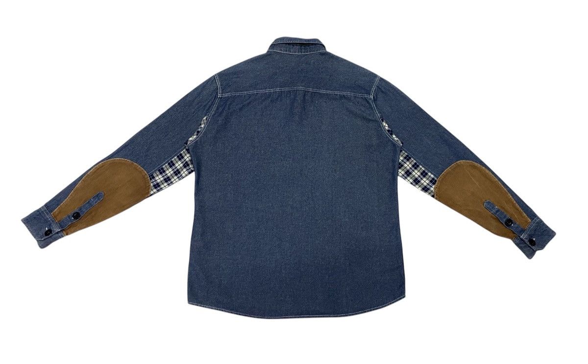 Junya Watanabe Junya Watanabe Man AD2009 Denim Shirt Button Ups Size US L / EU 52-54 / 3 - 4 Thumbnail