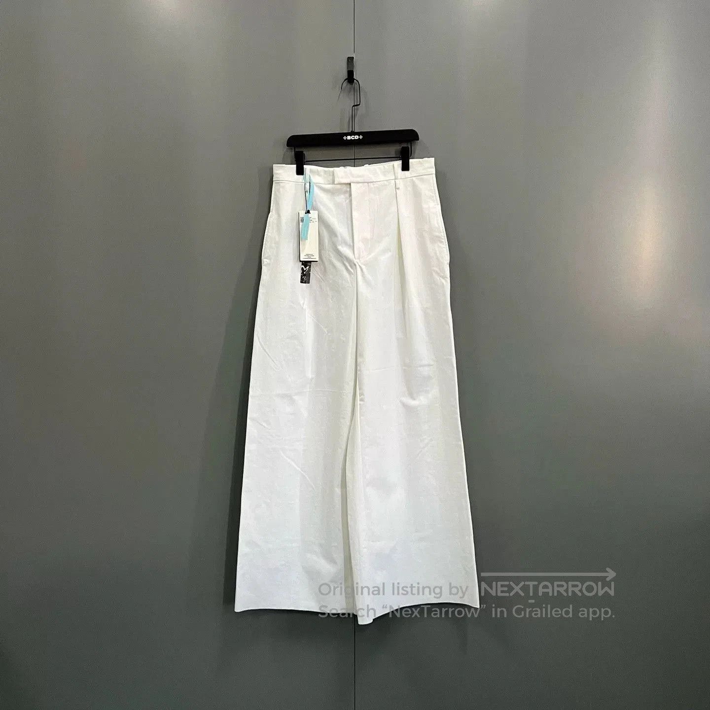 Bottega Veneta Bottega Veneta White Wide. Size 41" - 1 Thumbnail