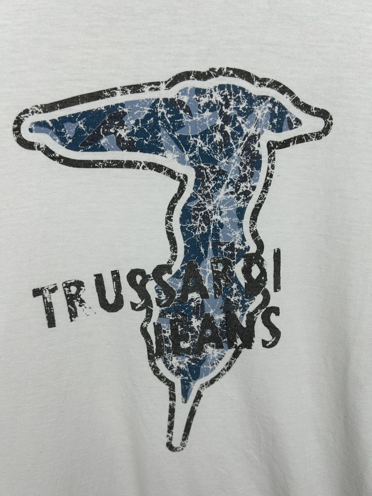 Trussardi Mens Vintage Trussardi Jeans Longsleeve T-shirt luxury Size US L / EU 52-54 / 3 - 6 Thumbnail