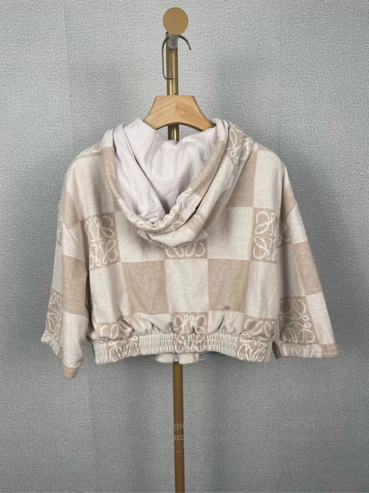 Loewe Loewe Cropped Zip Hoodie. Size US XL / EU 56 / 4 - 2 Thumbnail