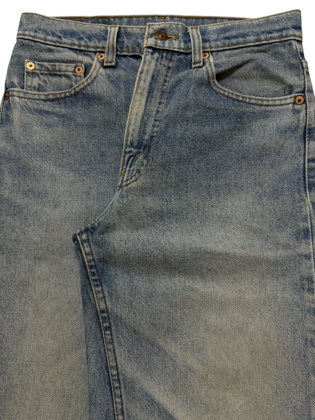 Levi's Vintage 90s Levis 510 Blue Faded Mud Wash Distressed Jeans Size US 28 / EU 44 - 3 Thumbnail