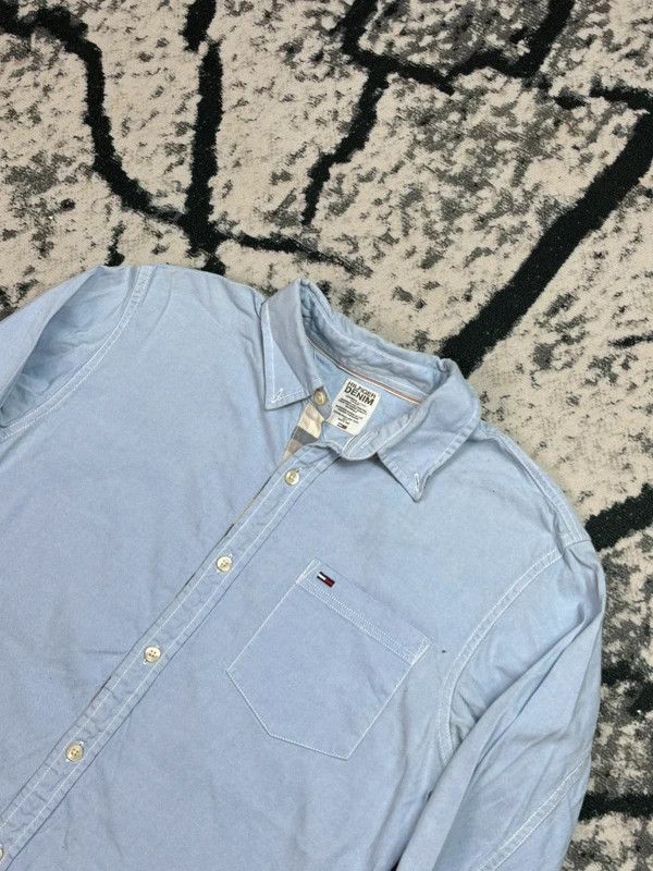 Tommy Hilfiger Tommy Hilfiger blue logo shirt M pocket Size US M / EU 48-50 / 2 - 3 Thumbnail