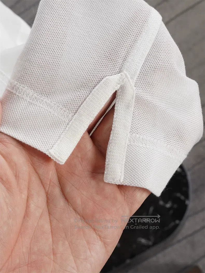 Hermes Hermes Men's White Thin Short Sleeve T-Shirt Size US L / EU 52-54 / 3 - 5 Thumbnail