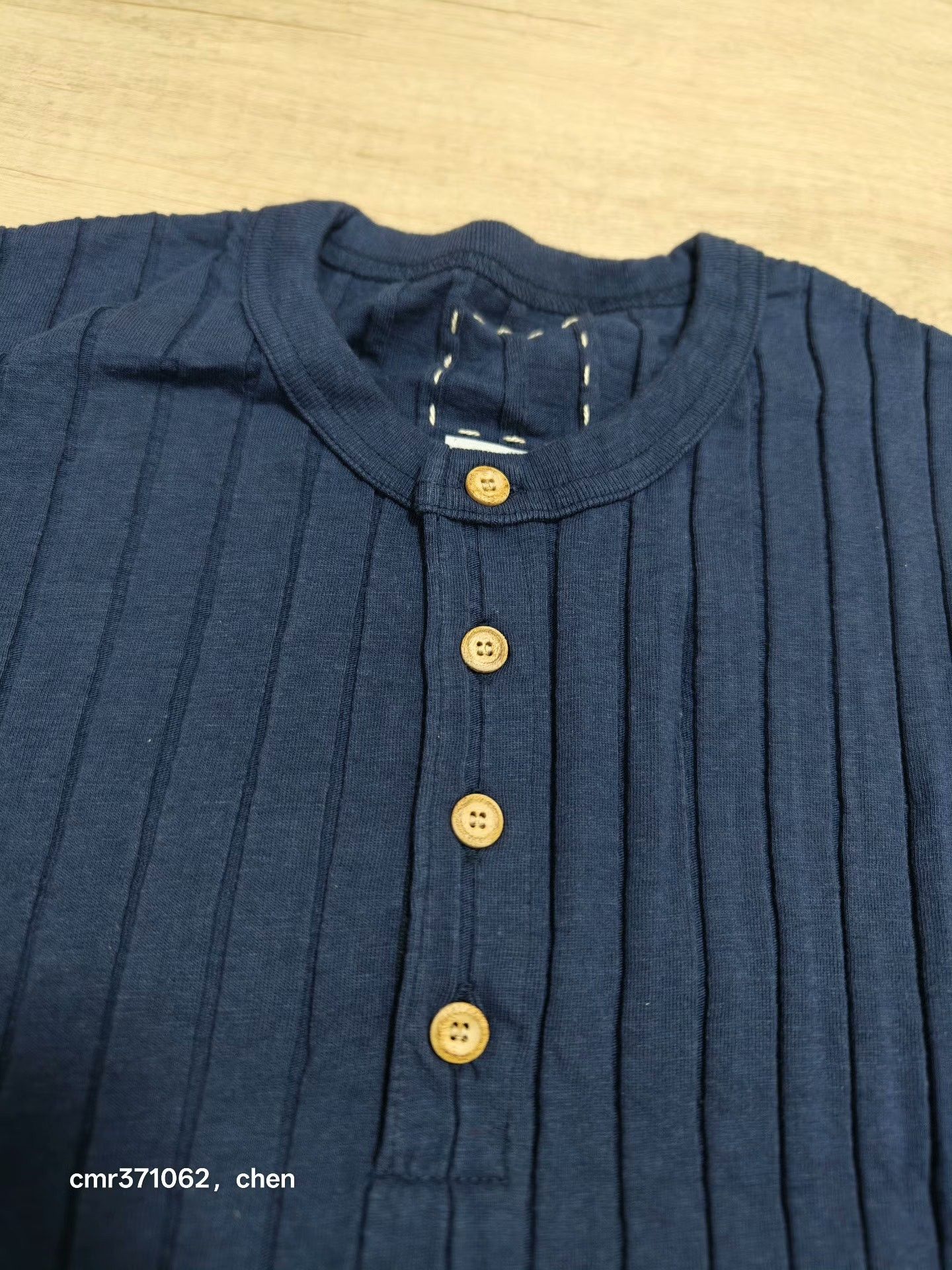 Visvim visvim 15AW Ribs Henley Long Sleeve Size M / US 6-8 / IT 42-44 - 1 Thumbnail