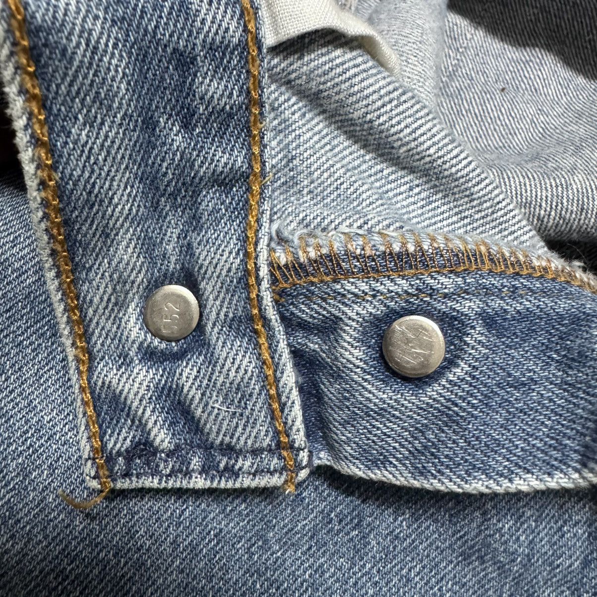 Levi's Vintage 90s Levis 501 Jeans Distressed Grunge Size US 31 - 18 Thumbnail