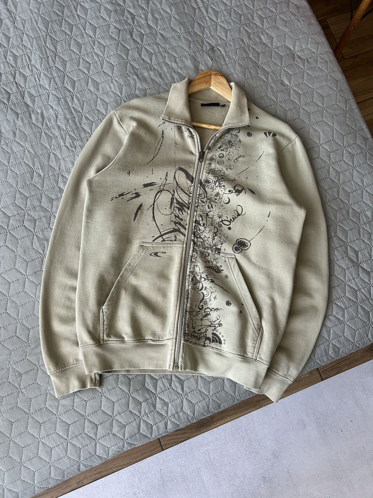 O'Neill O'neill Vintage 90's Surf style man's full-zip sweatshirt Size US M / EU 48-50 / 2 - 1 Thumbnail