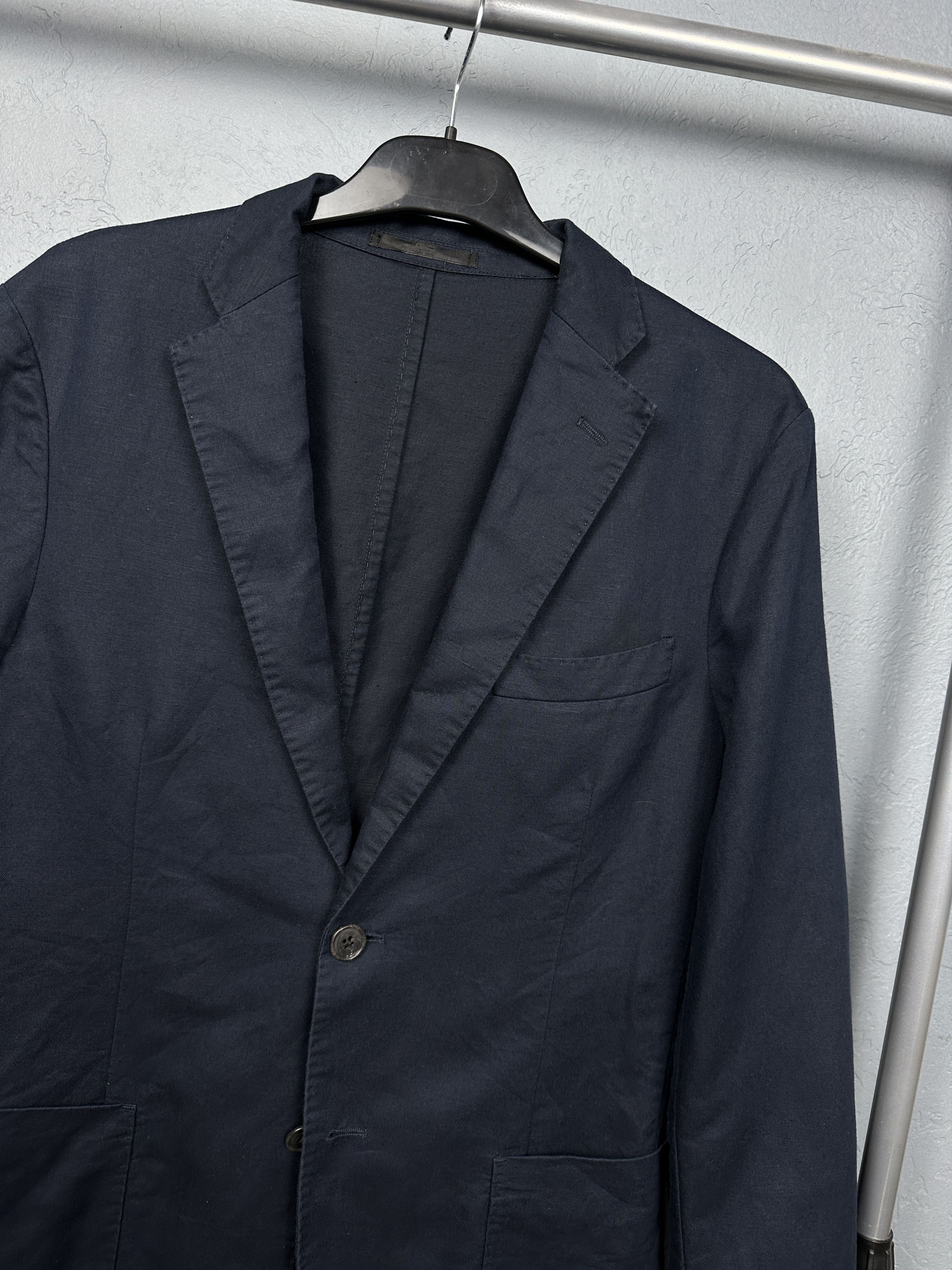 Uniqlo Uniqlo Mens Linen Blazer Jacket Size US S / EU 44-46 / 1 - 2 Thumbnail