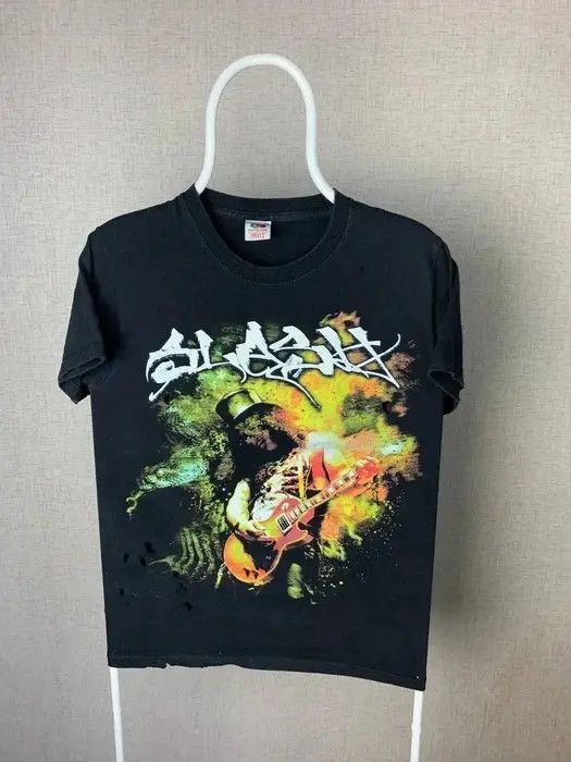 Band Tees Slash rock T-shirt tour logo guitar size S band tee Size US S / EU 44-46 / 1 - 1 Thumbnail