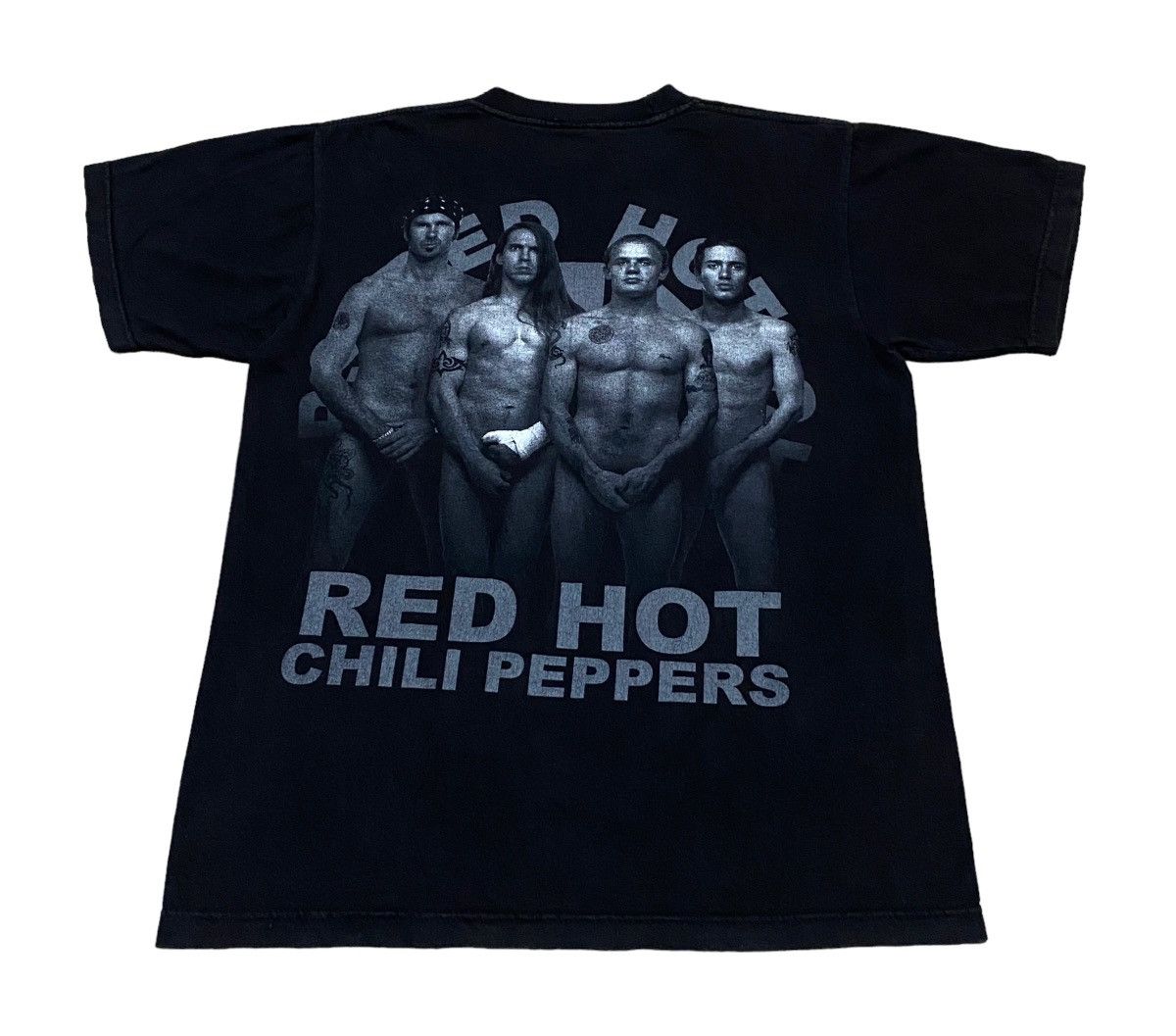 Band Tees Rare Vintage Bootleg Red Hot Chili Peppers T-shirt 2000s Size US M / EU 48-50 / 2 - 2 Thumbnail