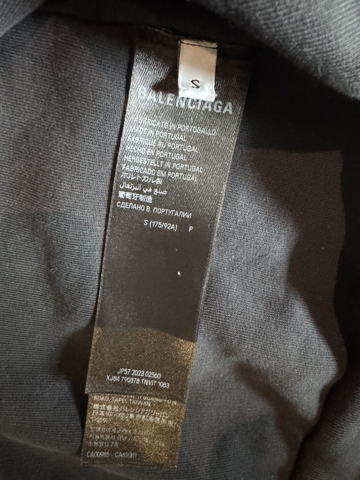 Balenciaga Balenciaga Inside Out Zip Hoodie Size US S / EU 44-46 / 1 - 15 Thumbnail
