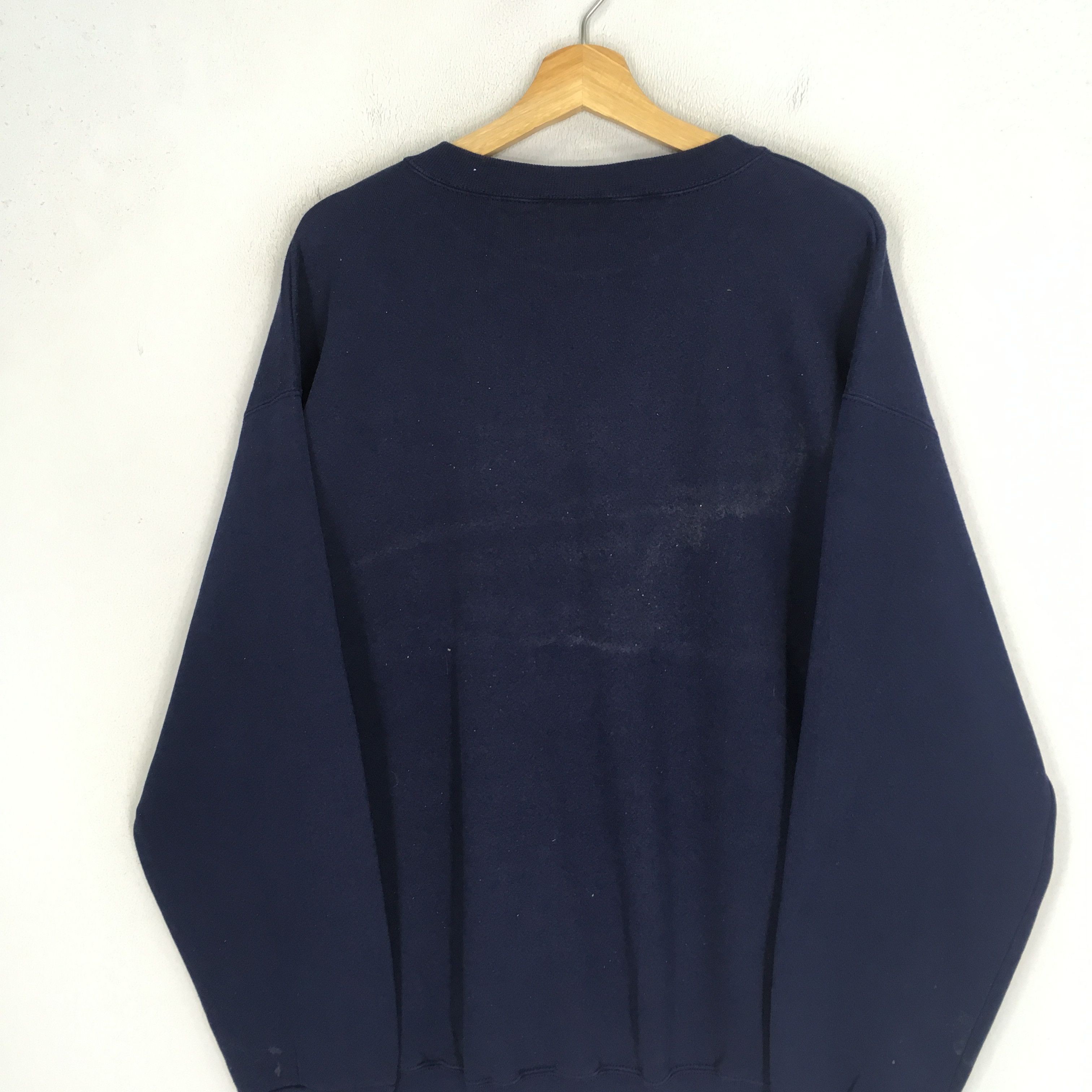 Reebok Vintage 90's Retro Reebok Blue Sweatshirt Xlarge - 642 Size US XL / EU 56 / 4 - 11 Thumbnail
